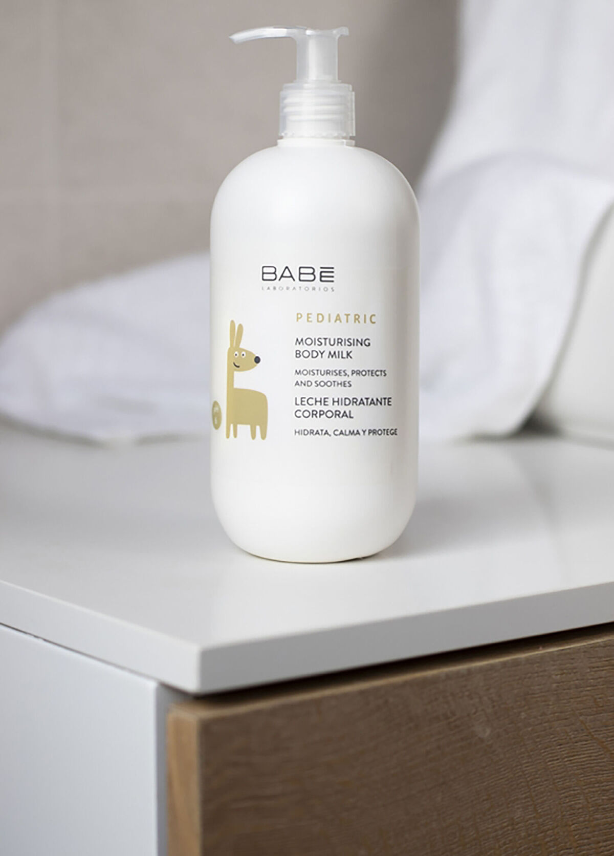 Babe Pediatric Moisturising Body Milk Moisturizing Body Milk for Babies and Children 500 ml - 3