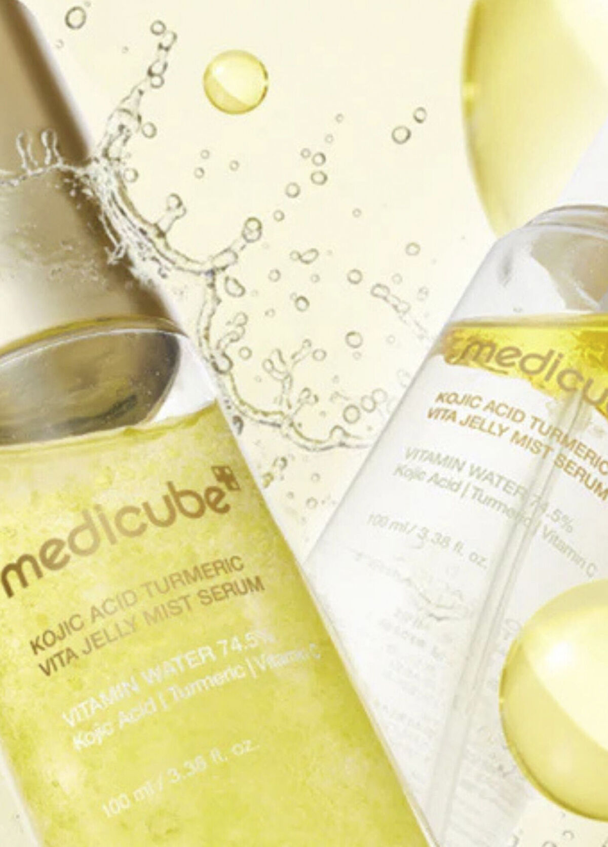 Medicube Kojic Acid Termeric Vita Jelly Mist Aydınlatıcı Cilt Serumu 100 ml - 3