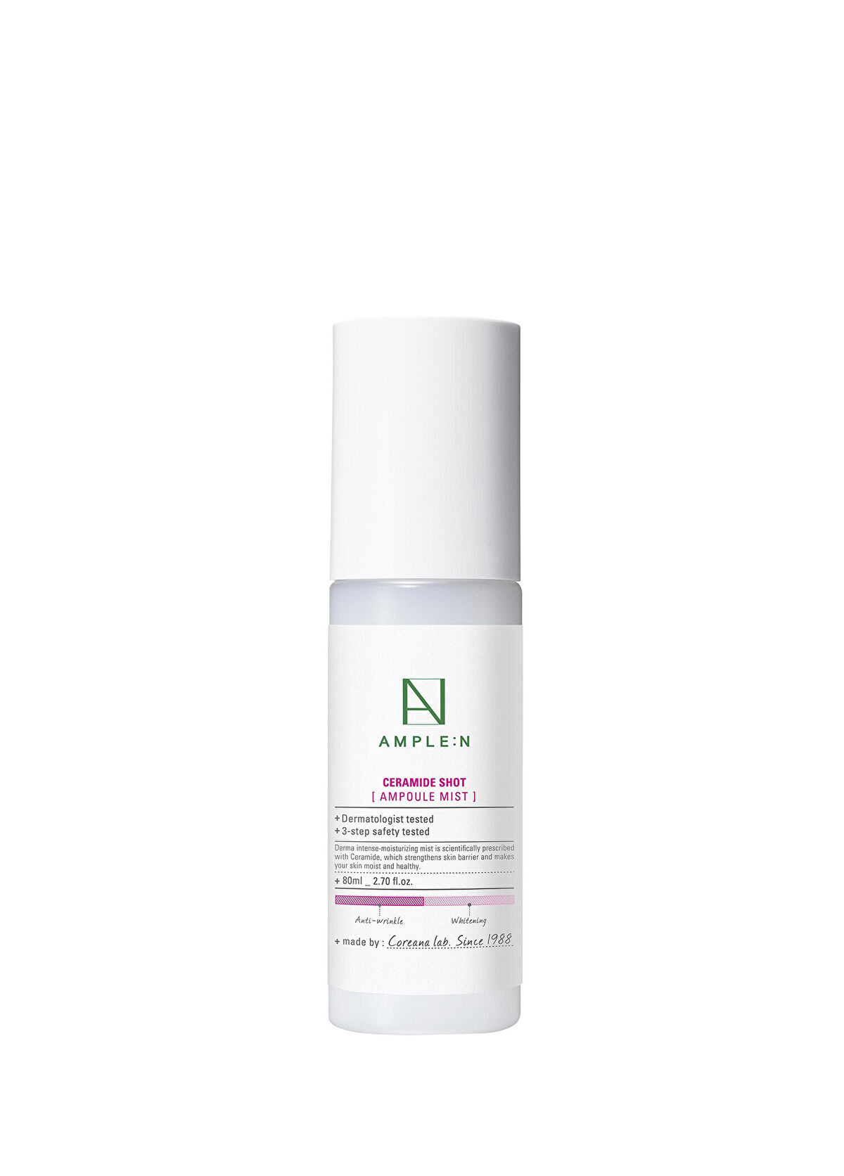 AMPLE:N Ceramide Shot Ampoule Mist Onarıcı Cilt Serumu - 1