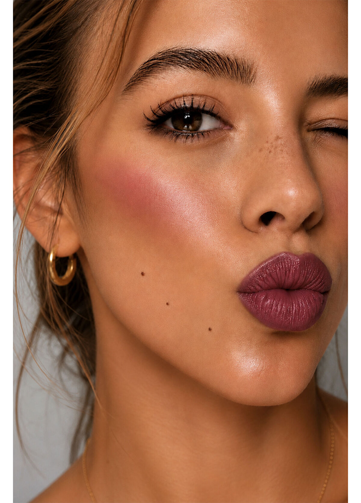 Dora Joy My Joy Fill Cream Lip Cheek 04 Ultraviolet Allık - 3