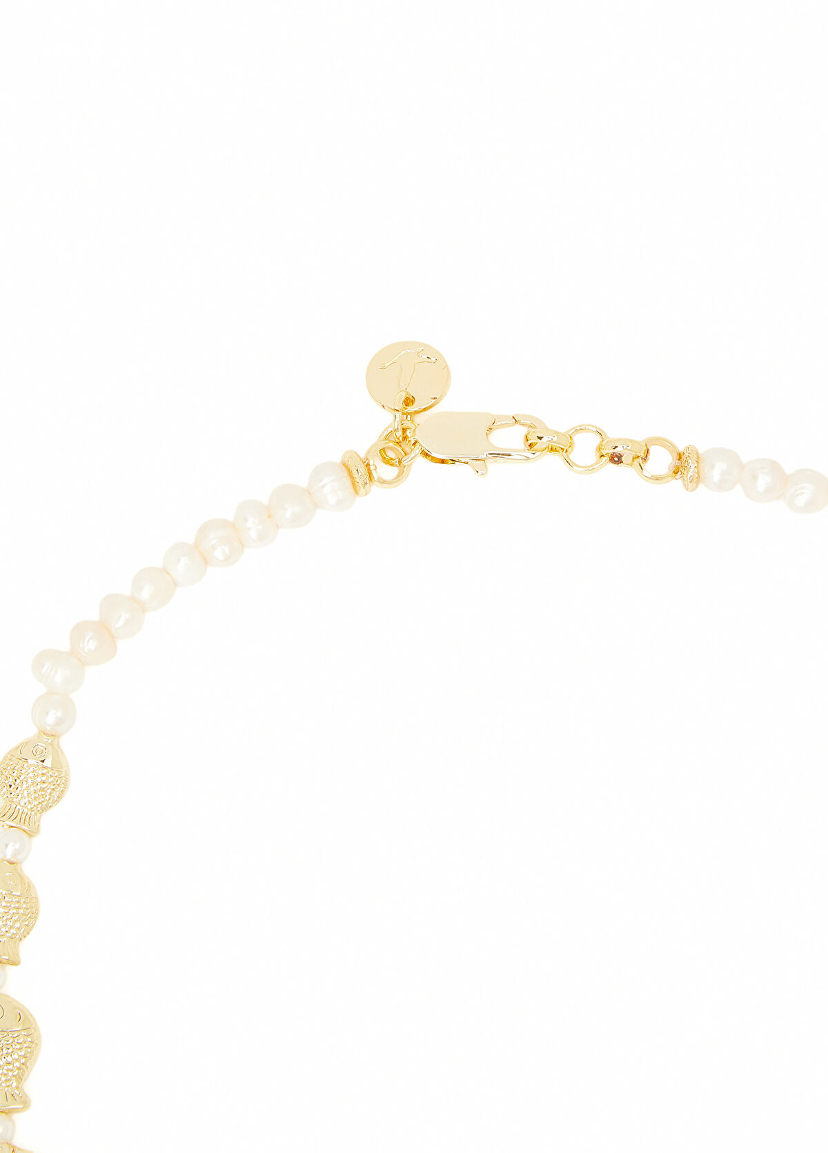 Beymen Club Silver Charm Fish Detailed Women's Necklace - 3