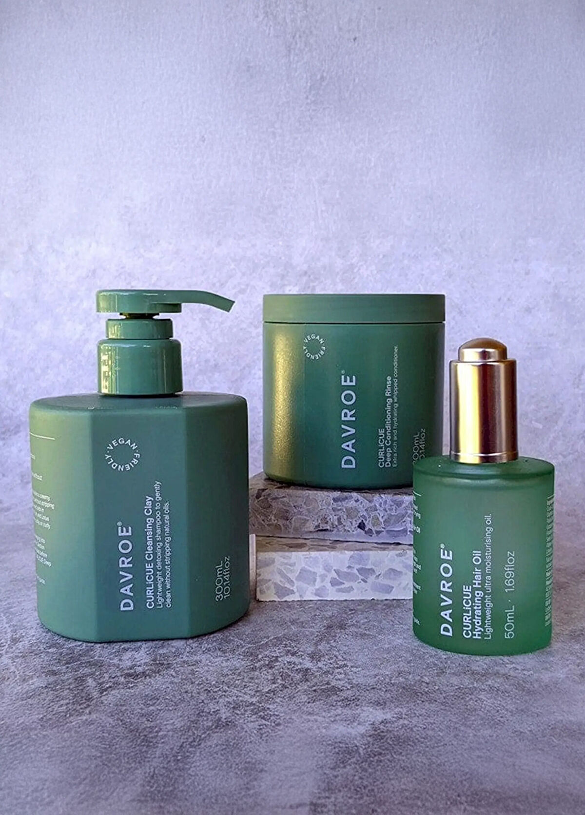 Davroe Curlicue Hydrating Hair Oil Moisturizing Curl Defining Hair Care Oil 50 ml - 3