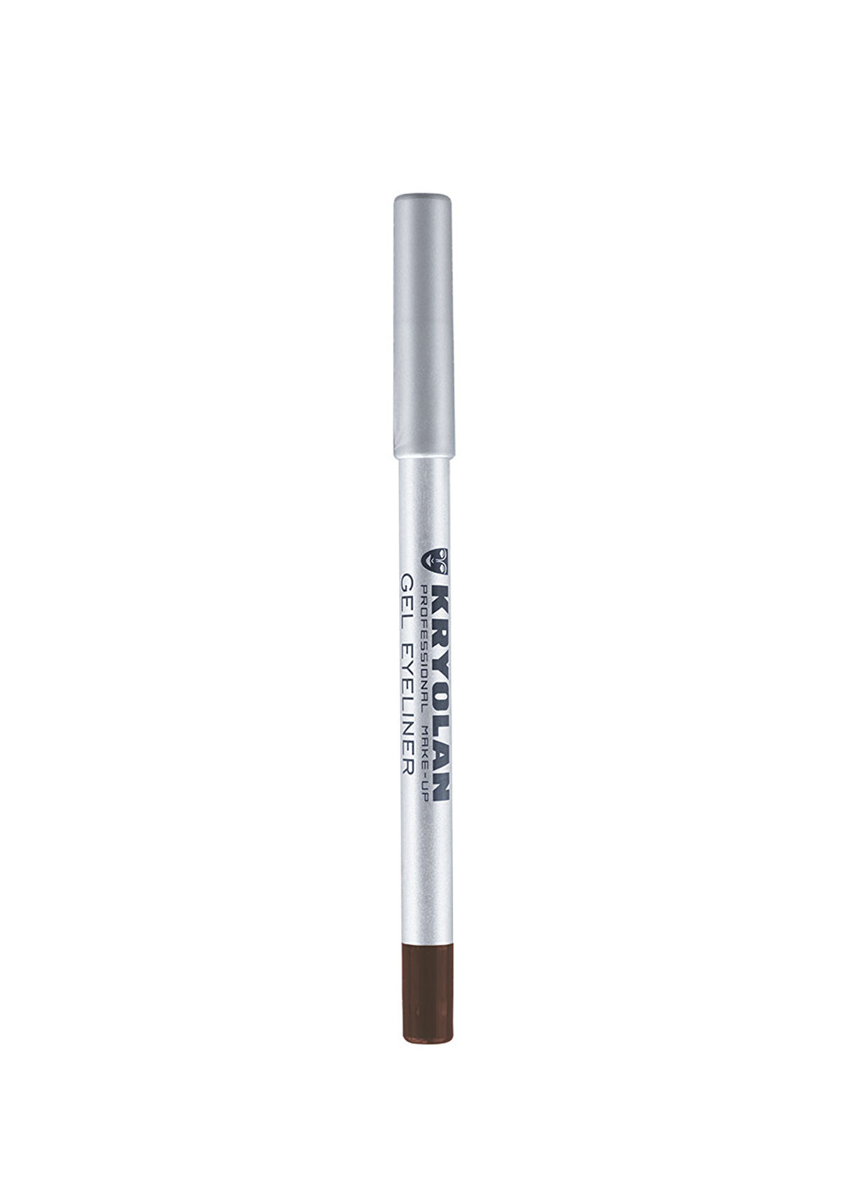 Kryolan Brown Suya Dayanıklı Yumuşak Jel Yüzeyli Kalem Eyeliner - 3