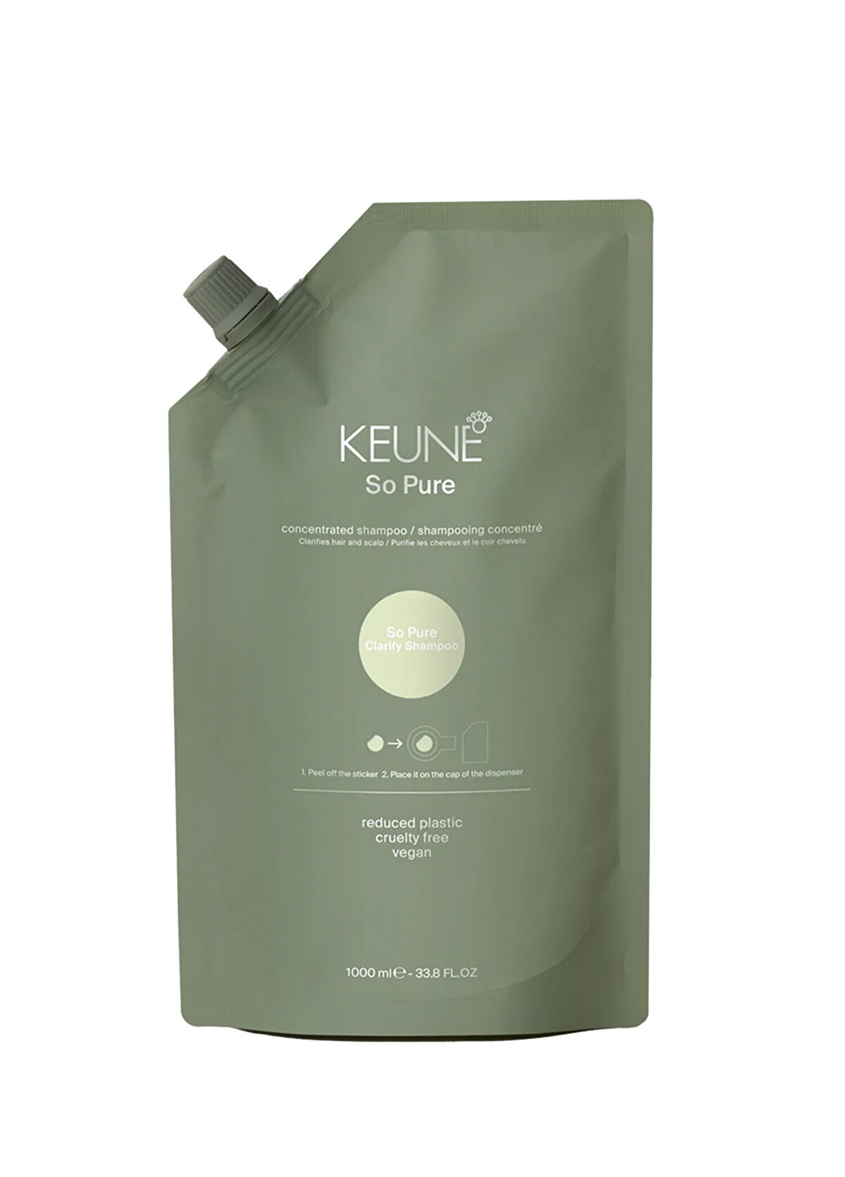 Keune So Pure Clarify Arındırıcı Refill  Şampuan 1000 ml - 1