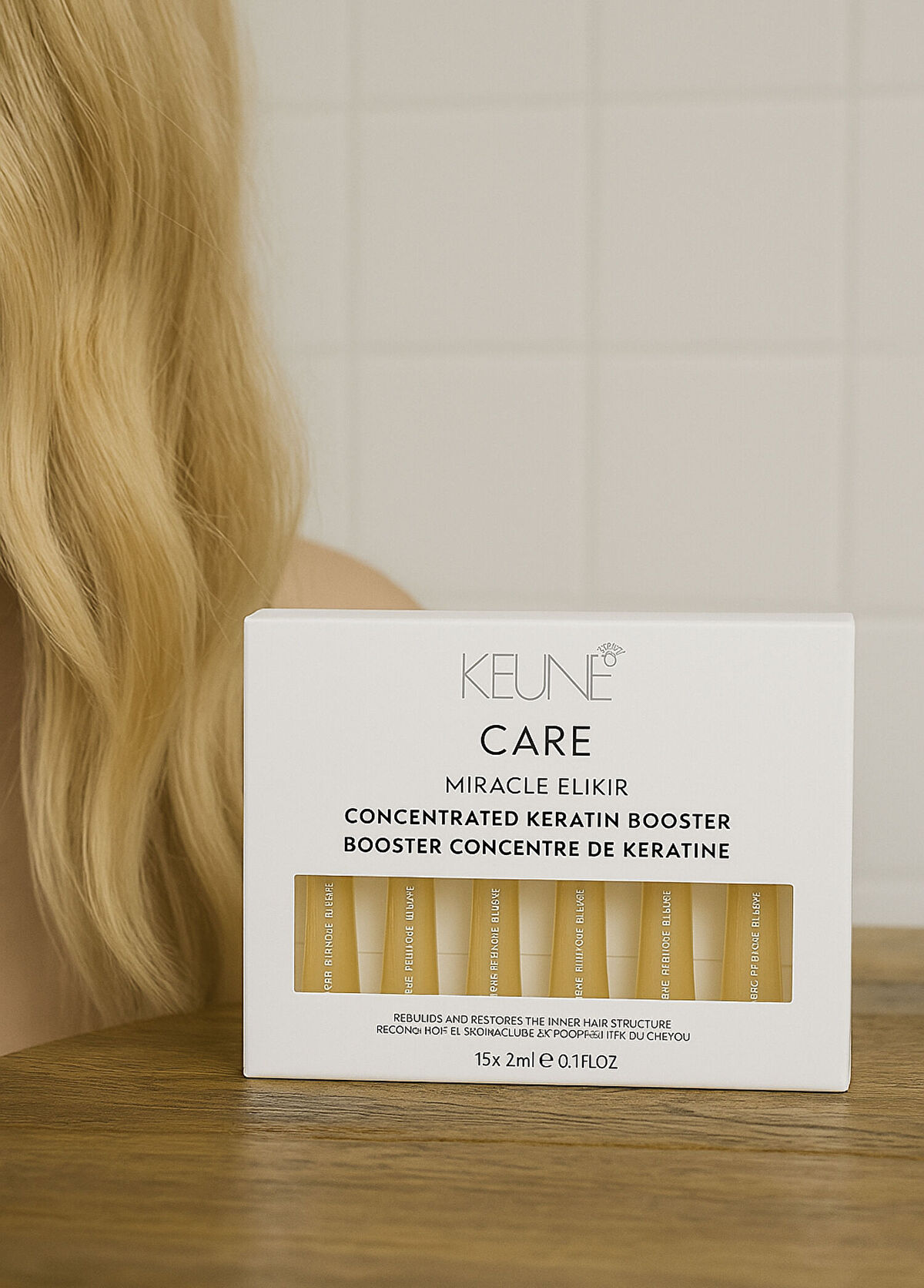 Keune Miracle Elixir Mucize İksir Keratin Booster Saç Serumu 15*2 ml - 3