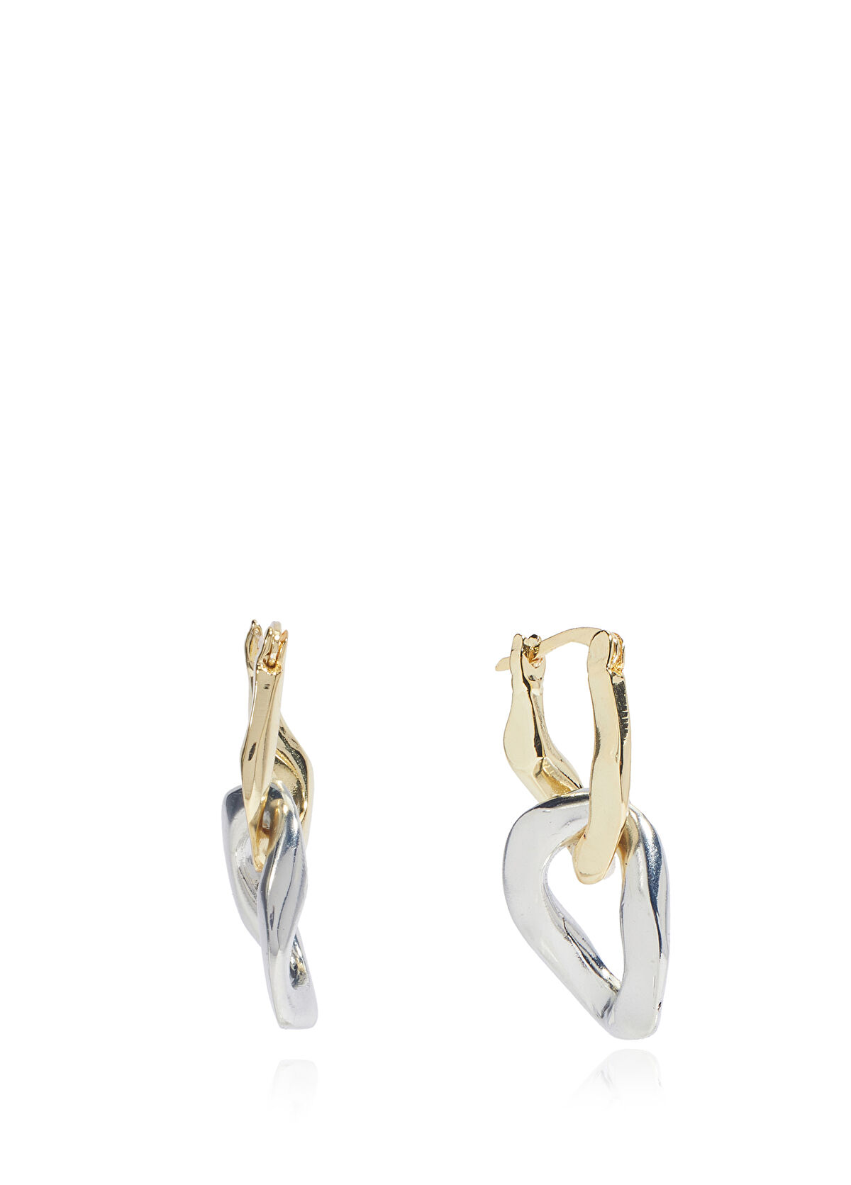 Beymen Club Gold Silver Kadın Küpe - 3