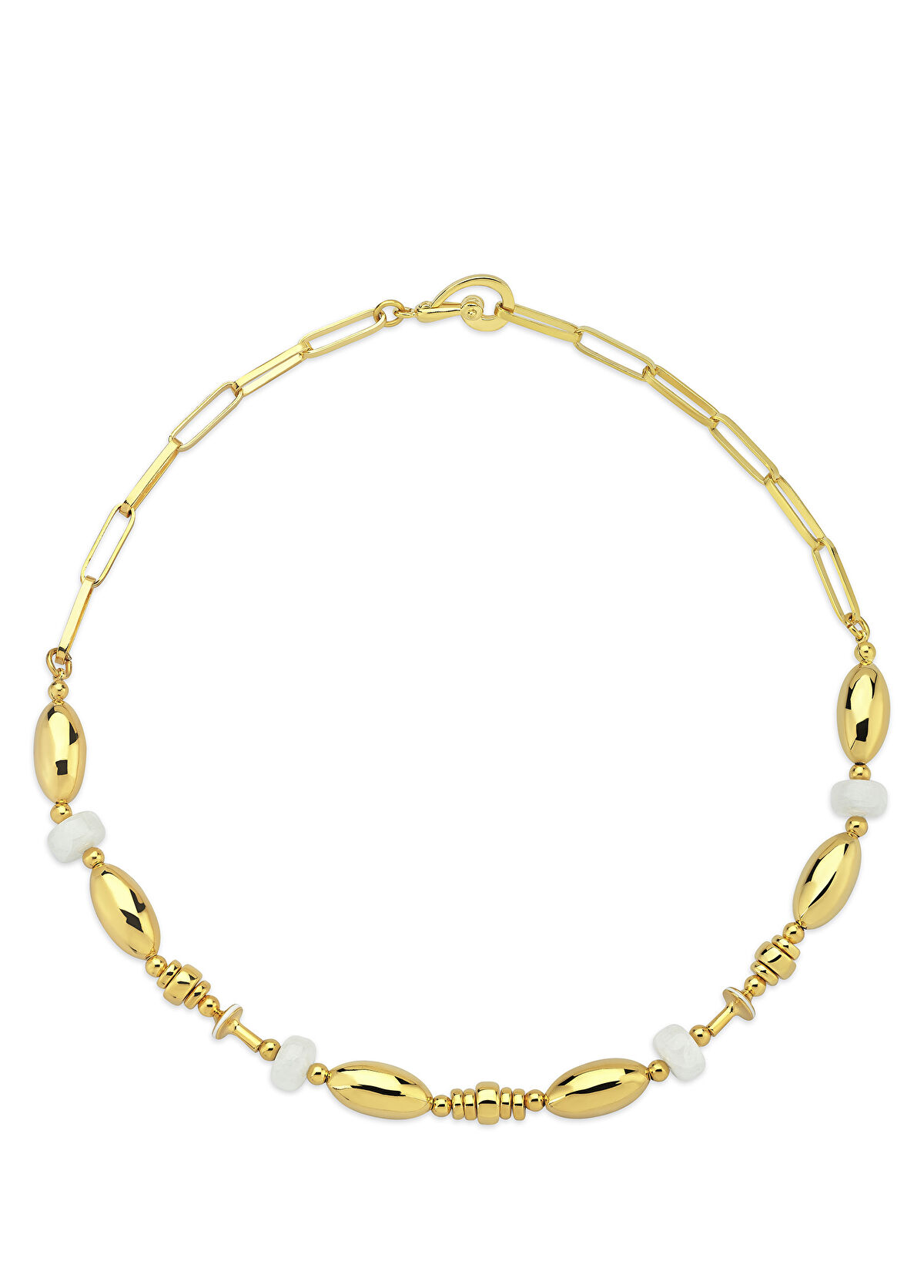 Evren Kayar Beads Women's Gold Plated Silver Necklace - 1