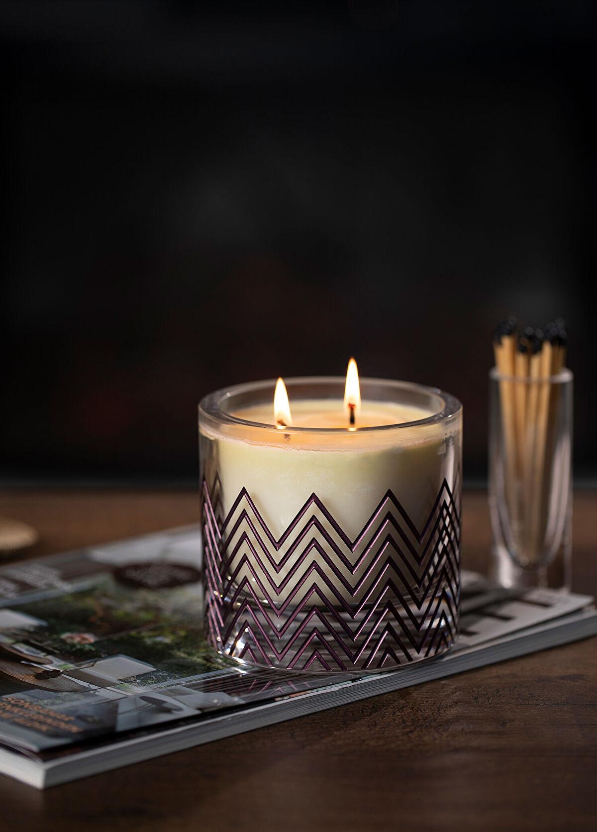 Leone di Fiume Lilla White Lilac 430 gr Candle - 3