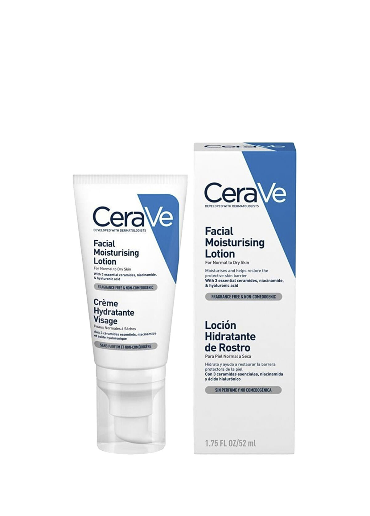Cerave Moisturizing Face Cream for Dry Skin 52 ml - 1
