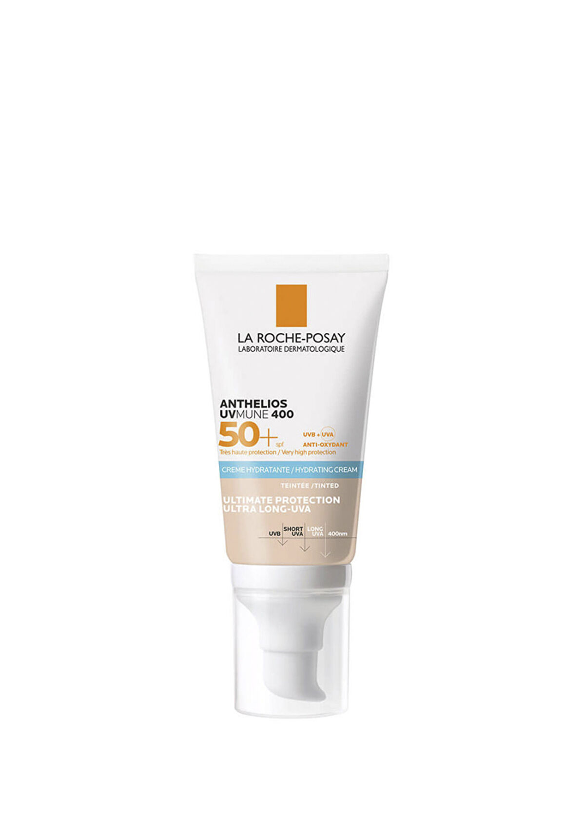 La Roche Posay Anthelios UVMUNE 400 Renkli Nemlendirici SPF50+ Güneş Koruyucu 50 ml - 1