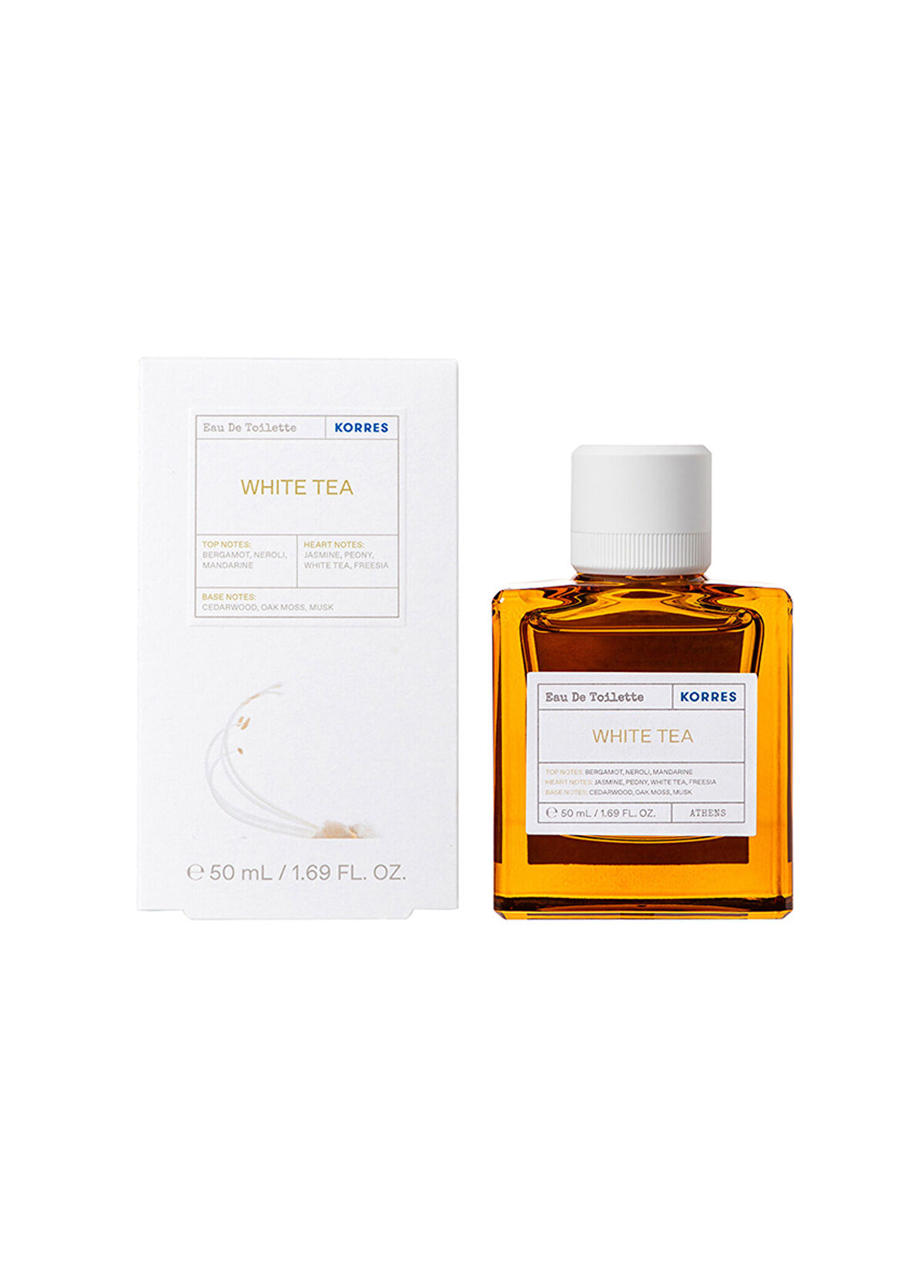 Korres White Tea EDT 50 ml Unisex Perfume - 3