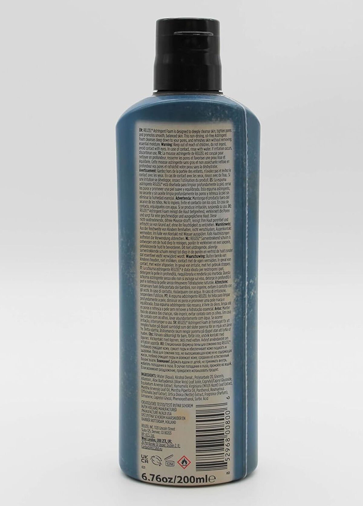 Reuzel Astringent Foam Tıraş Sonrası Ferahlatıcı Köpük Losyon 200 ml - 3