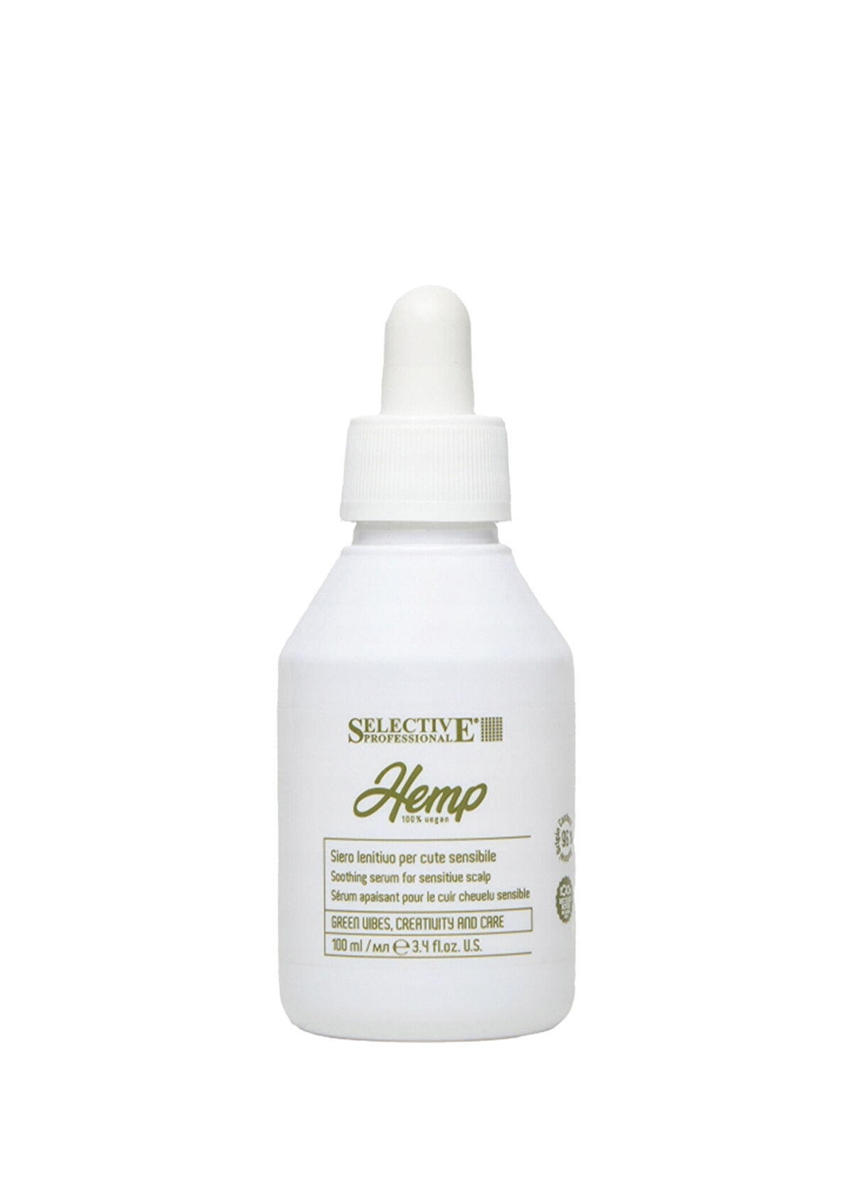 Selective Professional Hemp Lenitive Hassas Saç Derisi İçin Yatıştırıcı Saç Serumu 100 ml - 1