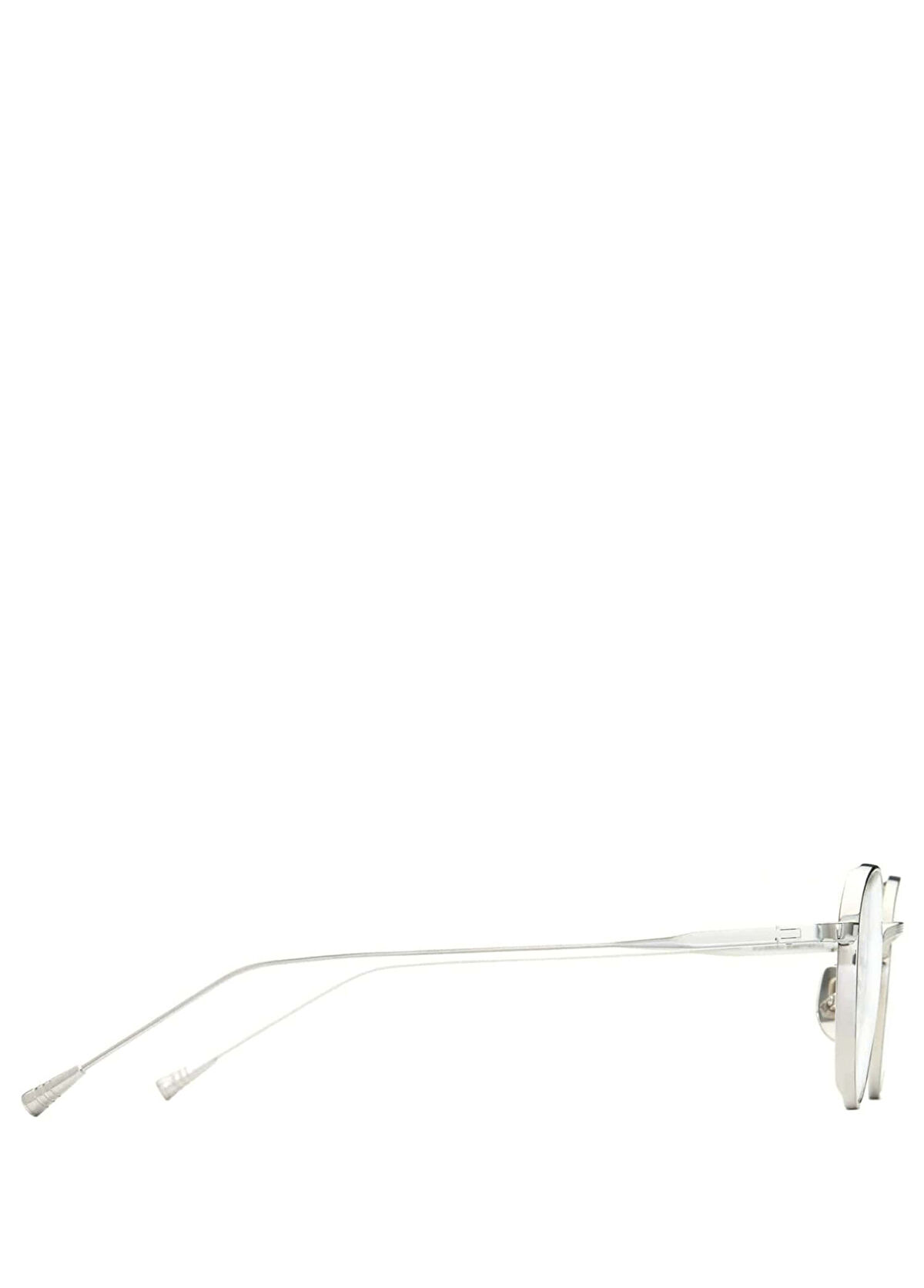 Brett Lunetterie Generale Café Racer Solid Grey Rose Gold Titanium Unisex Sunglasses - 3