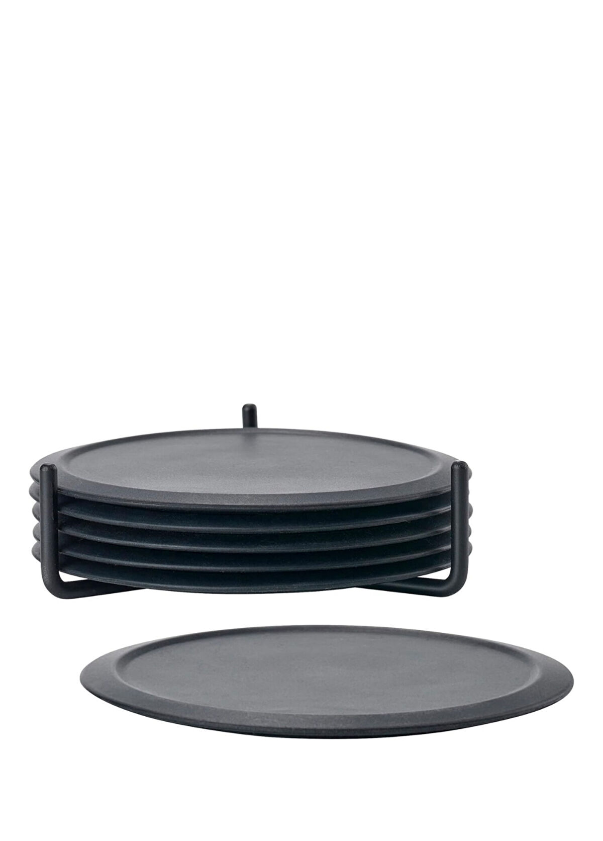 Zone Denmark Singles Black 6-Piece Coasters - 1