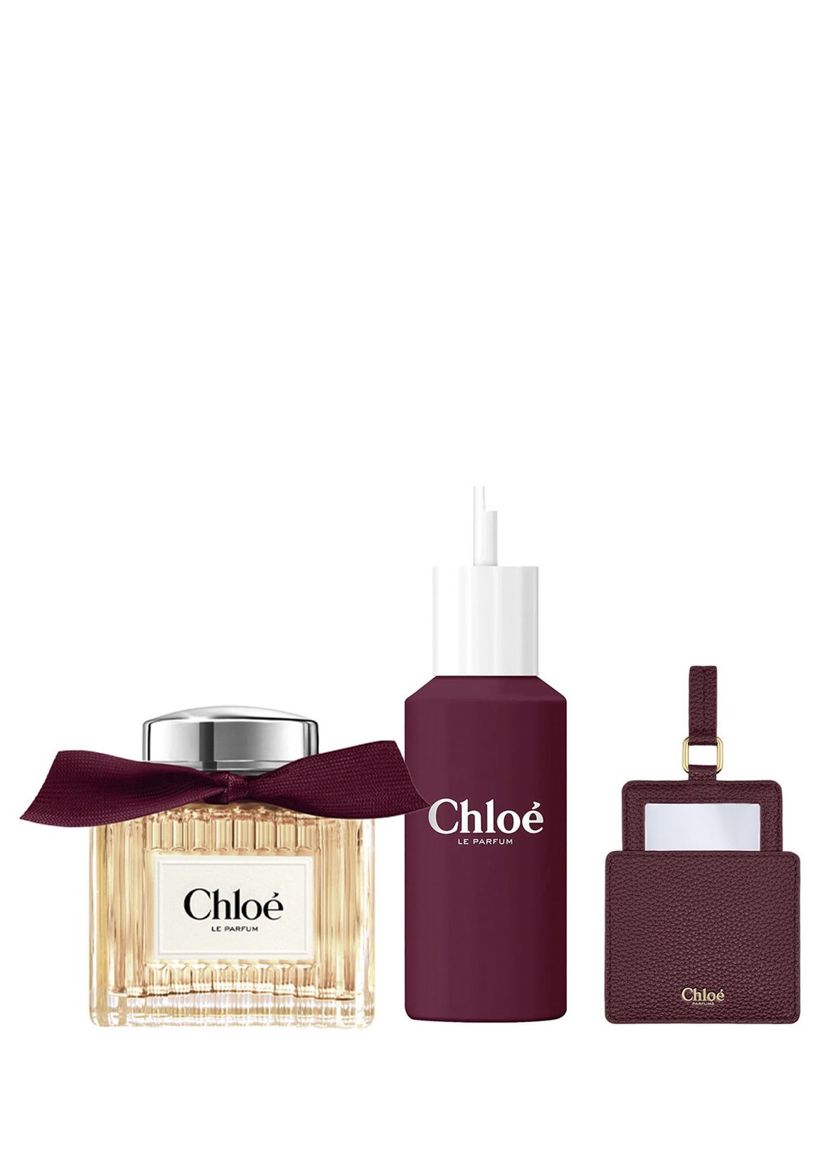 Chloe Signature Le Parfum 100 ml + 150 ml Refill + Mirror Women's Perfume Set - 1