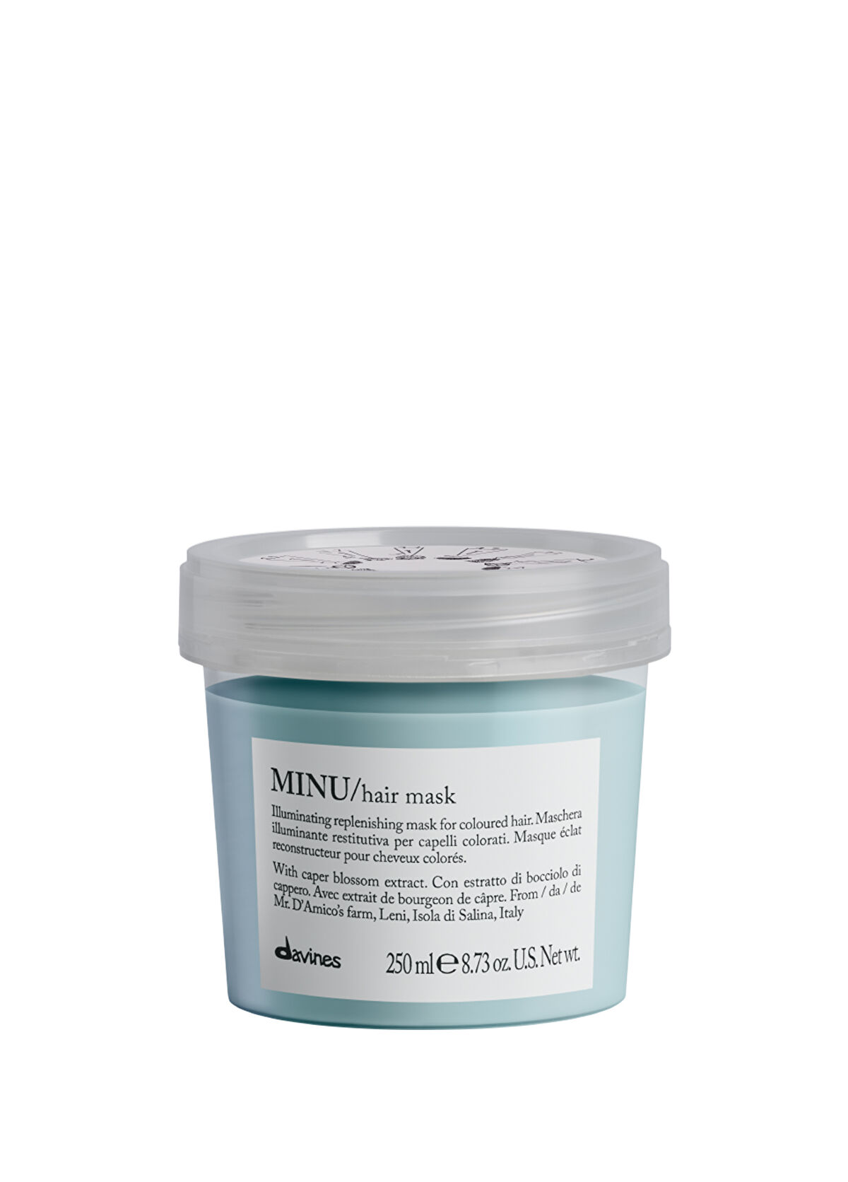 Davines Minu Hair Mask Protective Hair Mask for Colored Hair 250 ml - 1