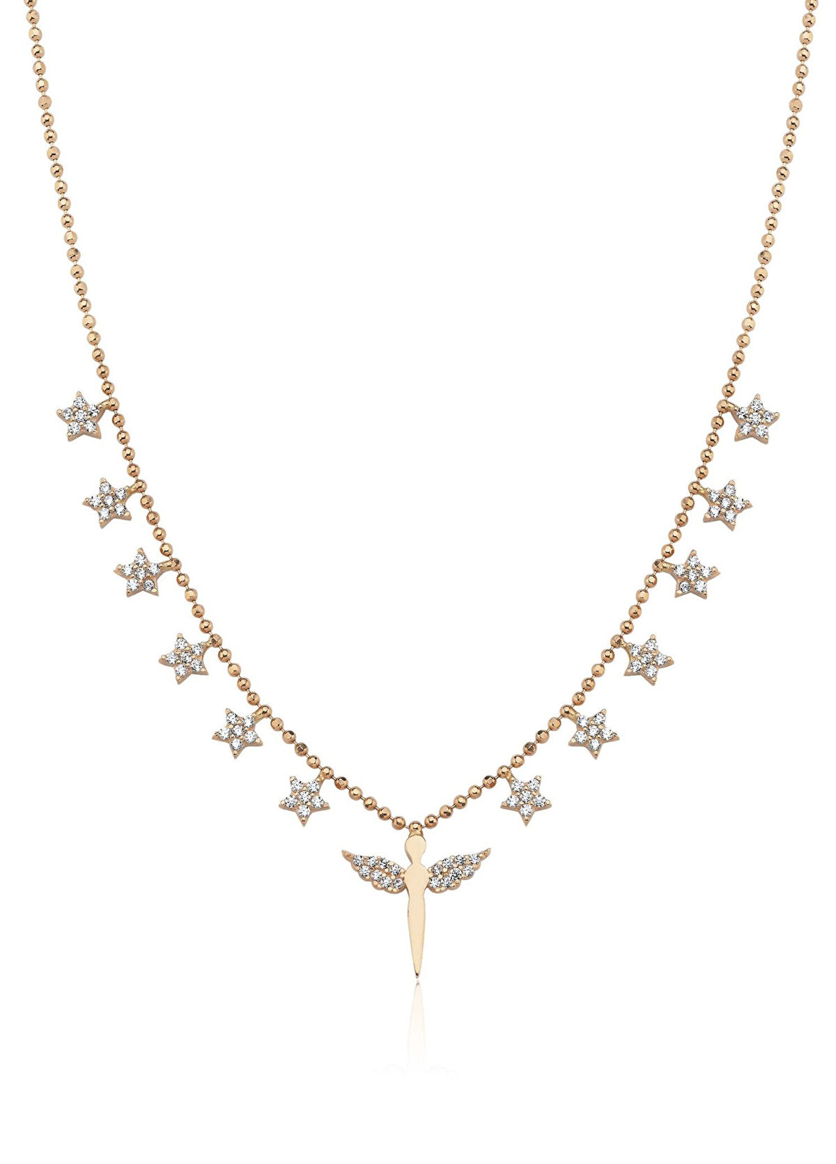 Hamza Yılmaz Jewelry Archangel 14 Ayar Altın Kadın Kolye - 1