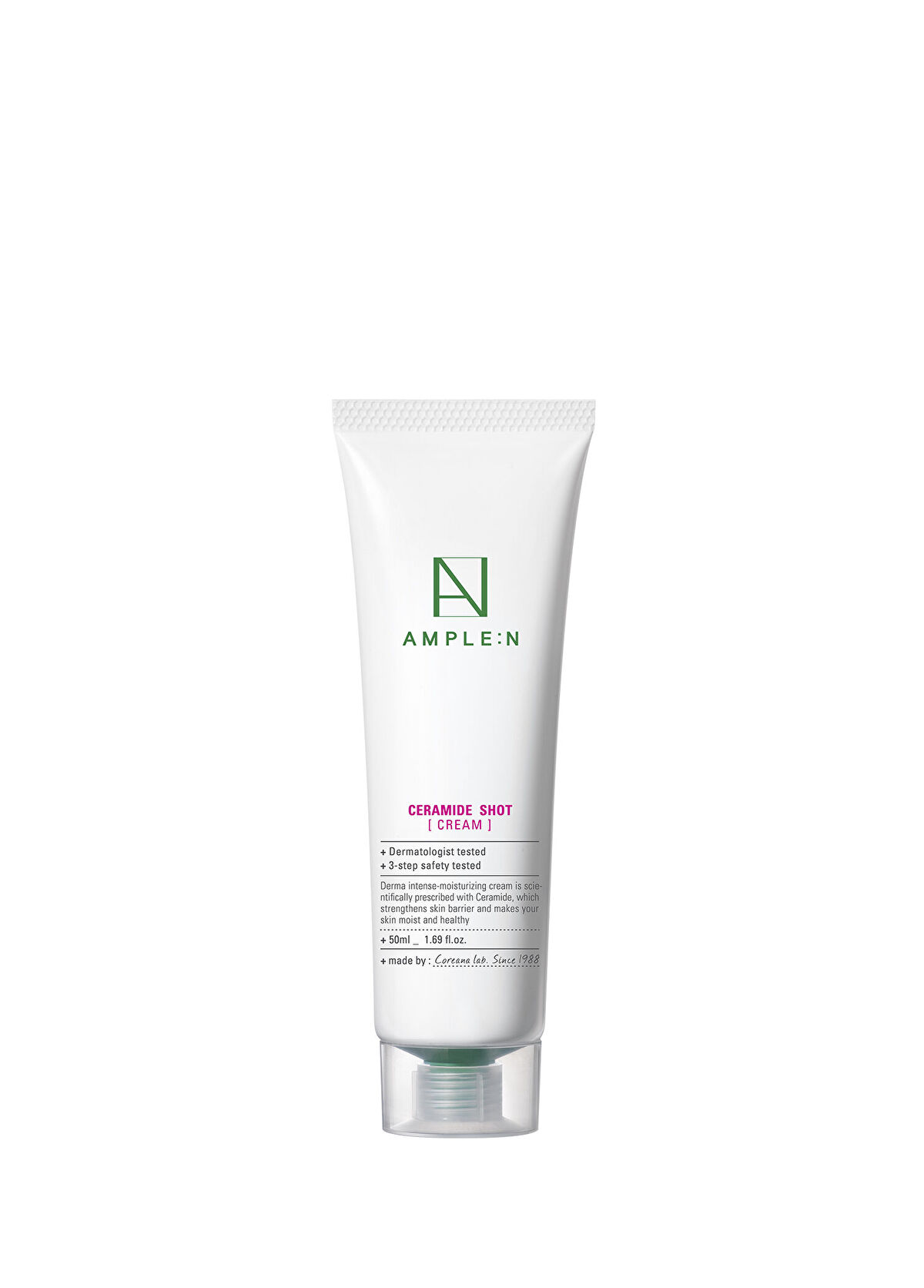 AMPLE:N Ceramide Shot Cream Kuru Ciltler İçin Nemlendirici Yüz Kremi 50 ml - 1