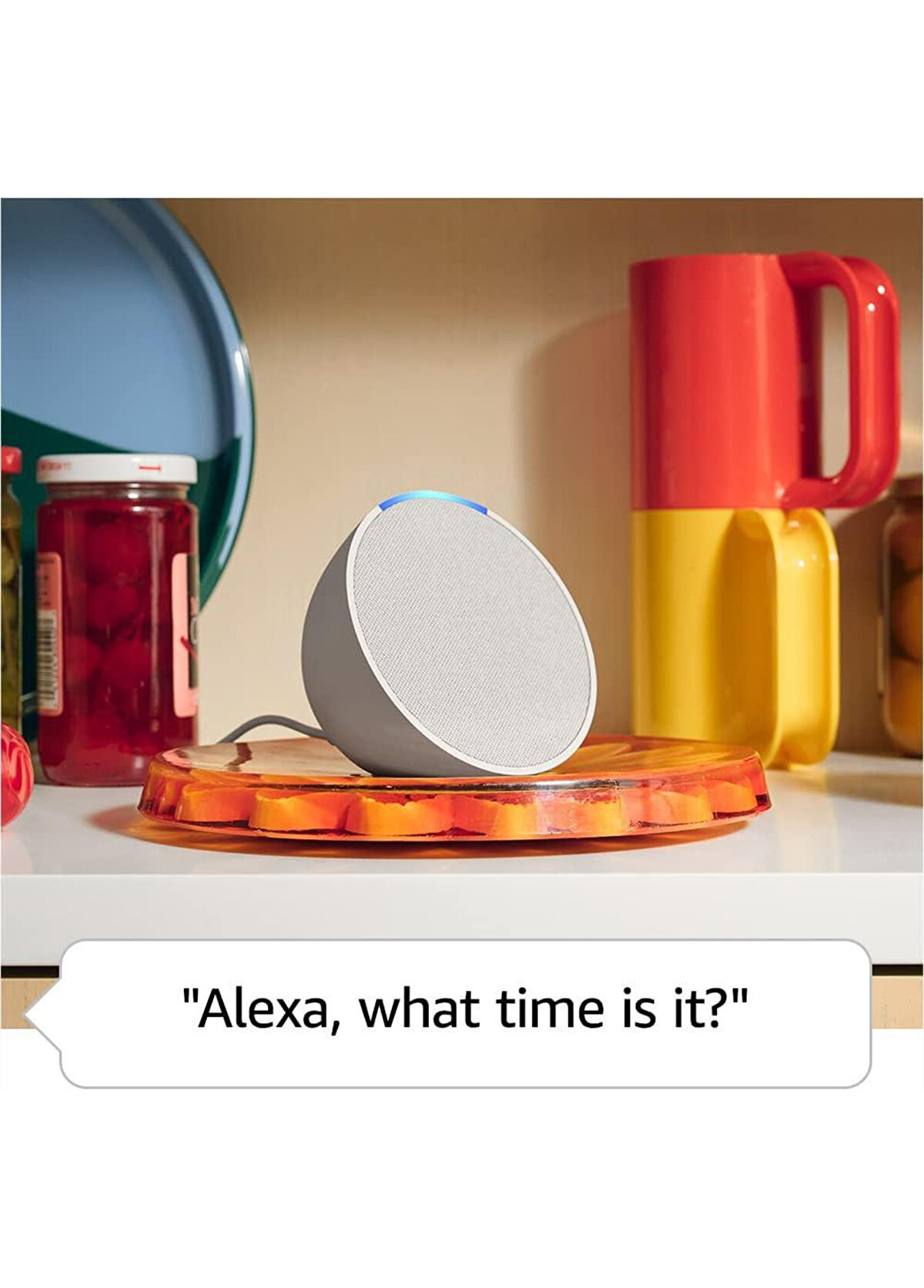 Echo Show Amazon Pop Lavanta Çiçeği Kablolu Hoparlör - 3