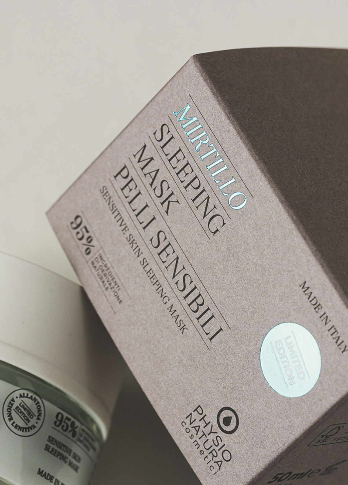 Physio Natura Blueberry Radiance and Moisturizing Night Care Face Mask 50 ml - 3