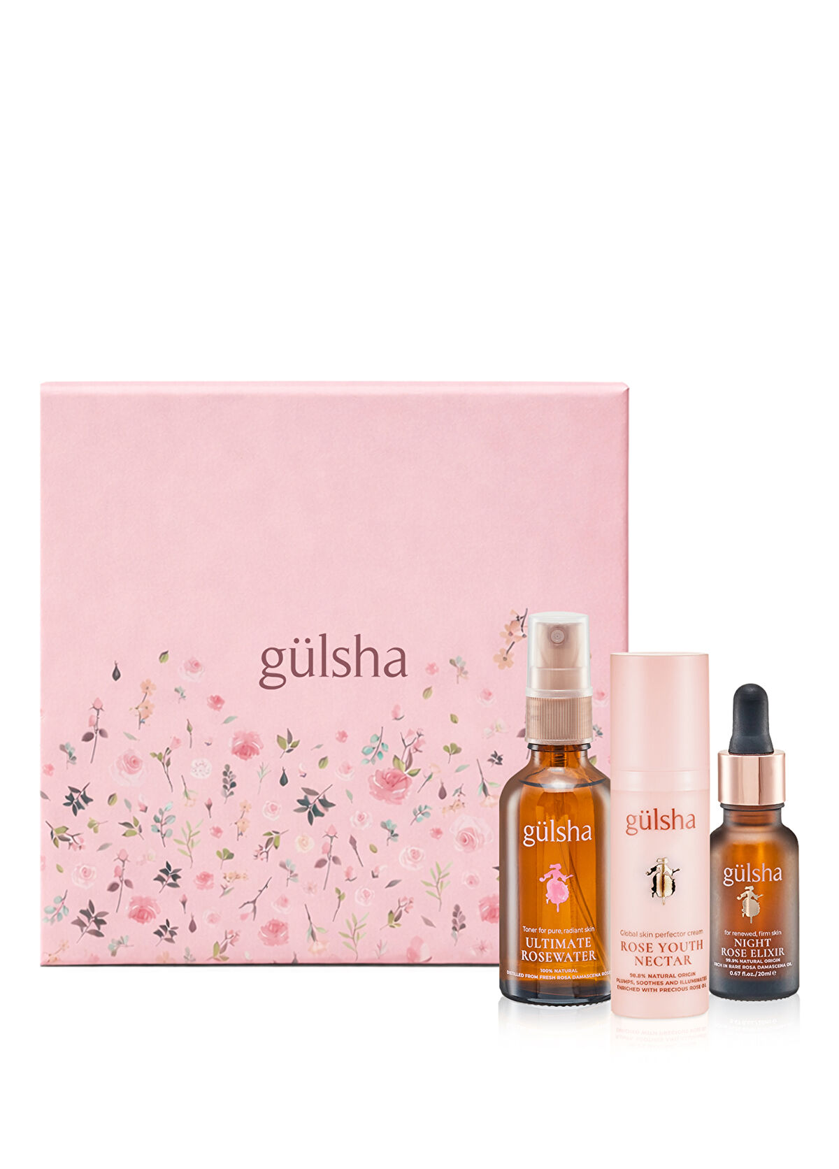 gülsha Luxury Rose Extract Night Care Set - 1