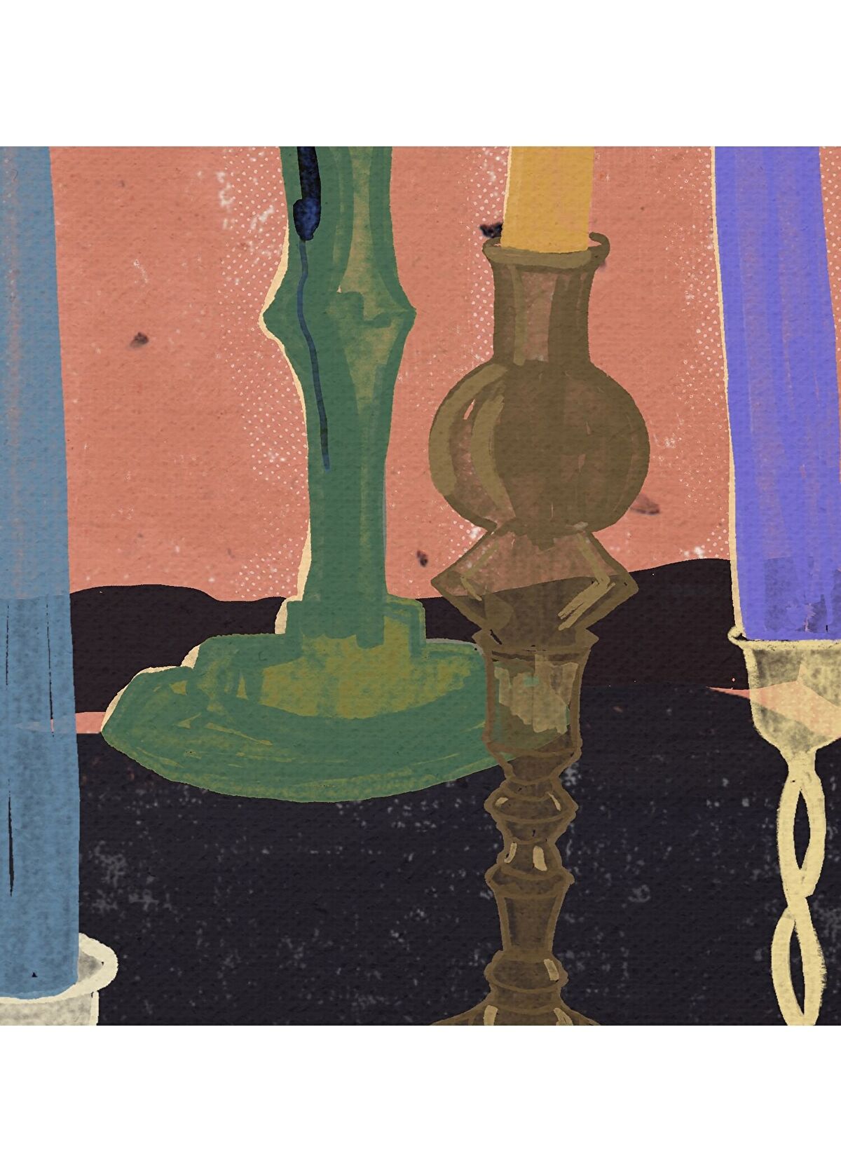 Nilol Print Candles of the Day Edisyonlu Fine Art Baskı - 3