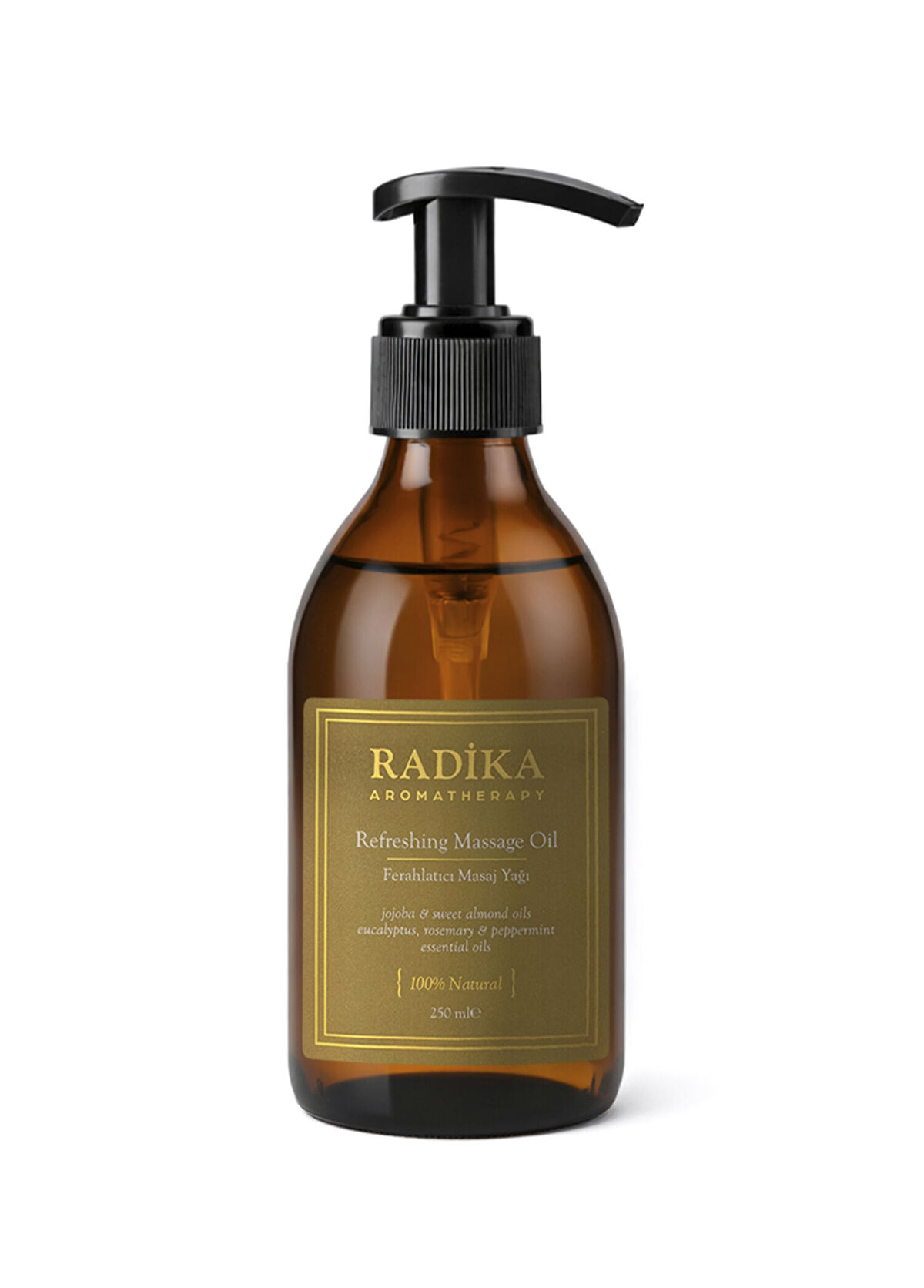 Radika Aromatherapy Ferahlatıcı Doğal Masaj Yağı 250 ml - 1