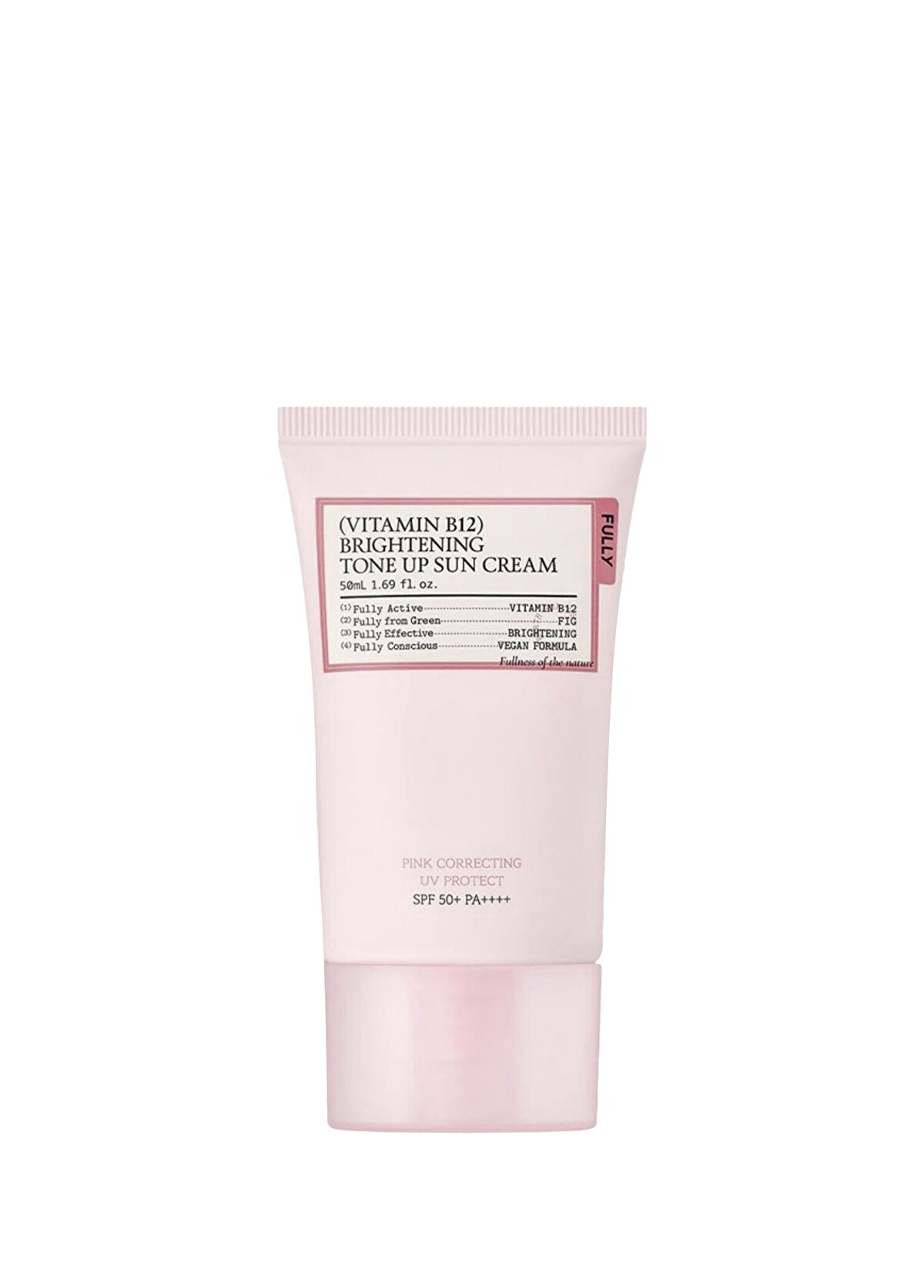 Fully Vitamin B12 Brightening Tone Up SPF50+ Ton Eşitleyici Güneş Kremi 50 ml - 1