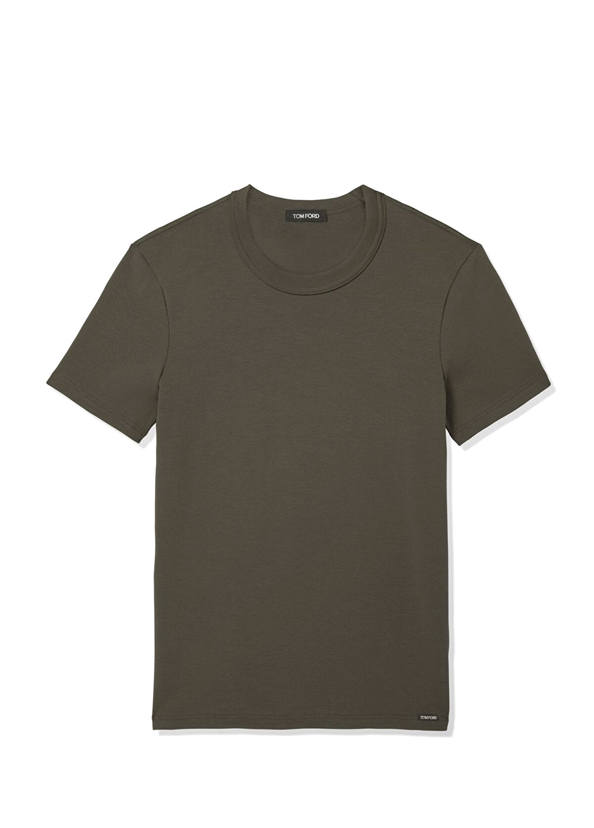 Tom Ford Khaki Logo Detailed Pajama Top - 1