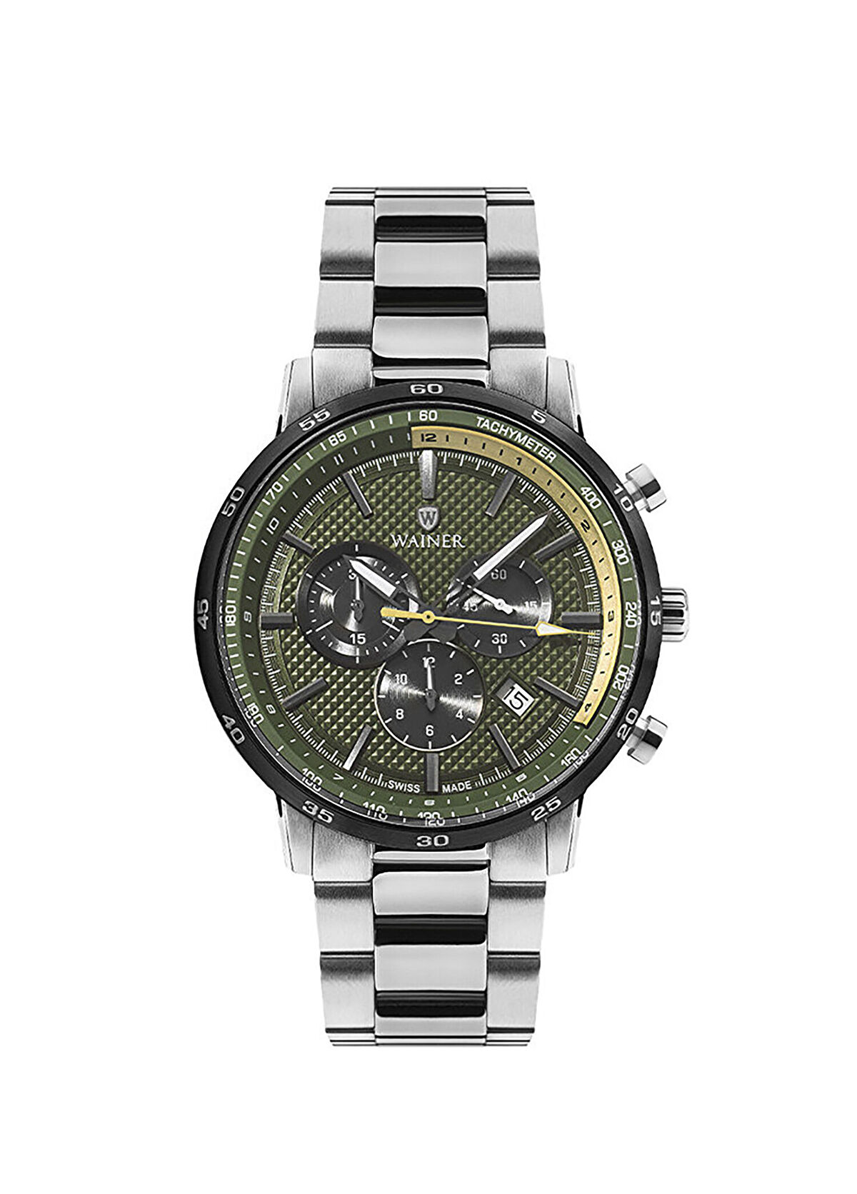 Wainer WA.19032-E Çelik Erkek Kol Saati - 1