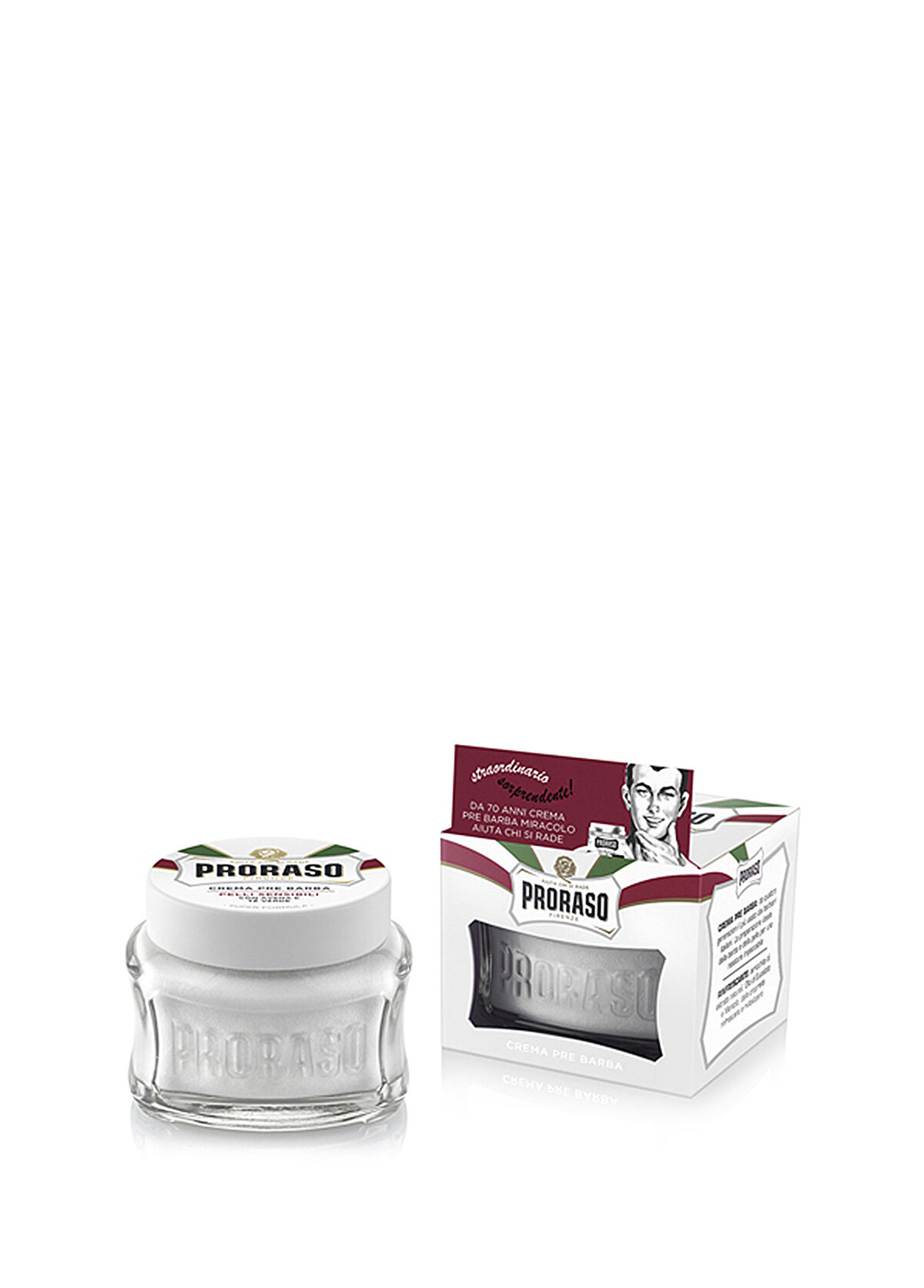 Proraso Yeşil Çay ve Yulaf Özlü Tıraş Öncesi Kremi 100 ml - 1