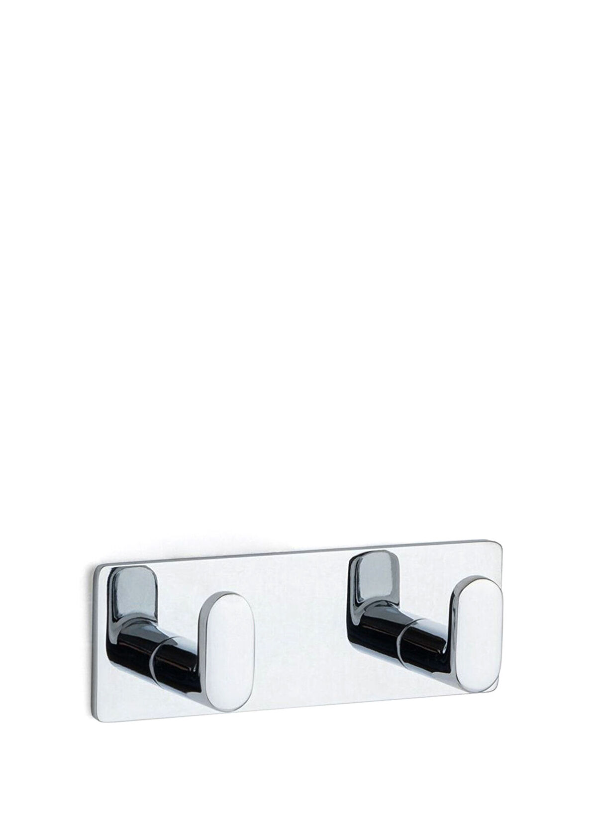 System Bathroom Accessories Krom Yapışkanlı Banyo Askısı 115 mm - 1