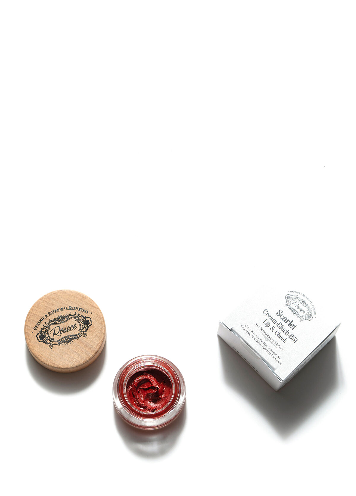 Rosece Scarlet Işıltılı B51 Krem Ruj Allık - 3