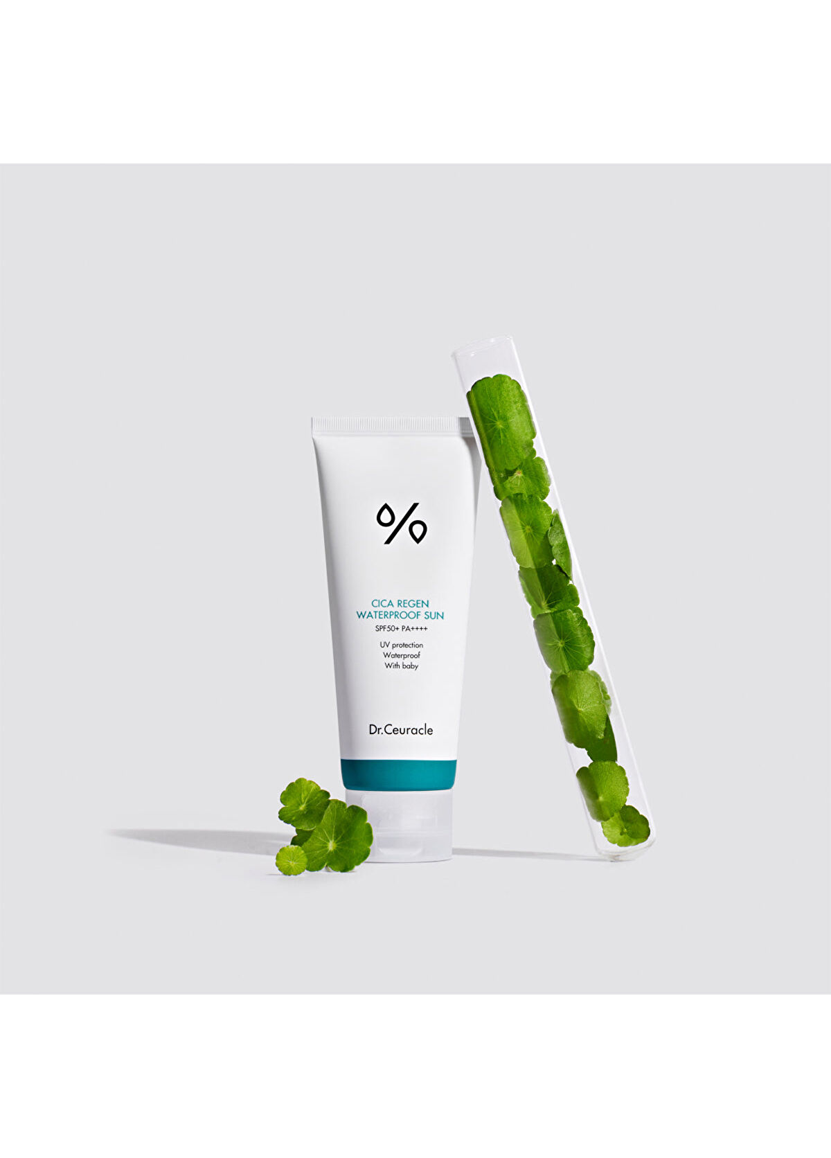 Dr. Ceuracle Cica Regen Waterproof Sun SPF50+ PA++++ Waterproof Moisturizing Face & Body Sunscreen 100 ml - 3
