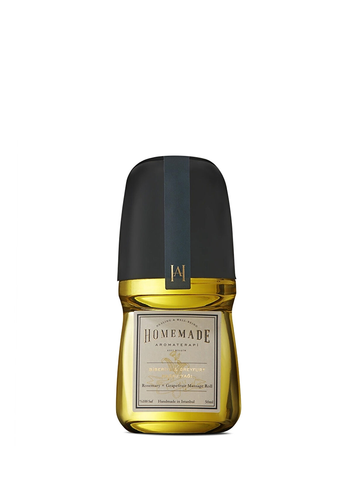 Homemade Aromaterapi Biberiye ve Greyfurt Masaj Yağı 50 ml - 1