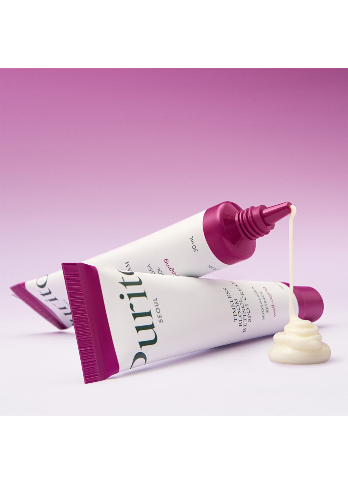 Purito Timeless Bloom Retinol Cream Kırışıklık ve Gözenek Karşıtı Dolgunluk Koruyucu Retinollü Krem 30 ml - 3