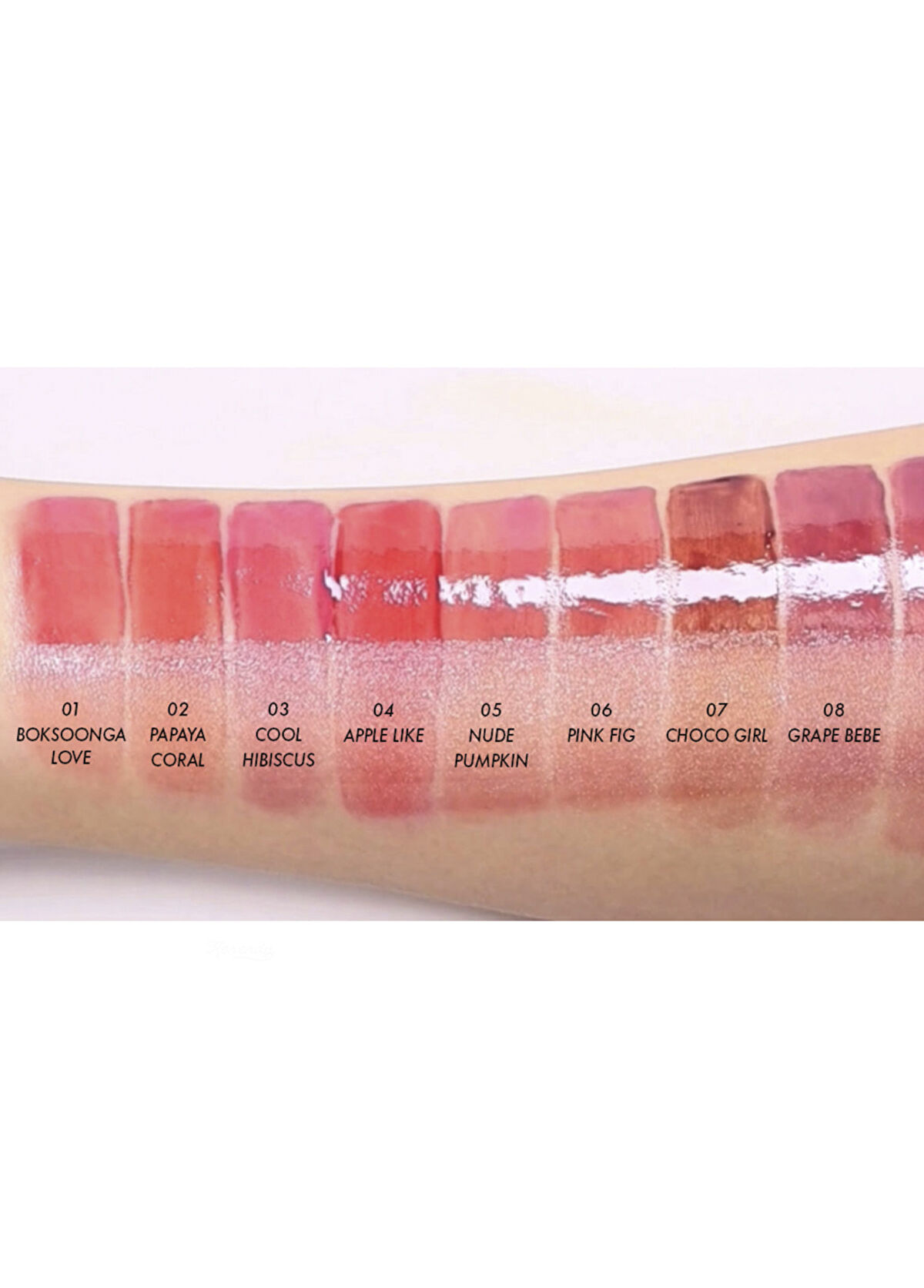 Amuse Bebe Meyve Özlü Dolgunlaştırıcı ve Besleyici Yağlı Tint Ruj 3,8 gr - 3