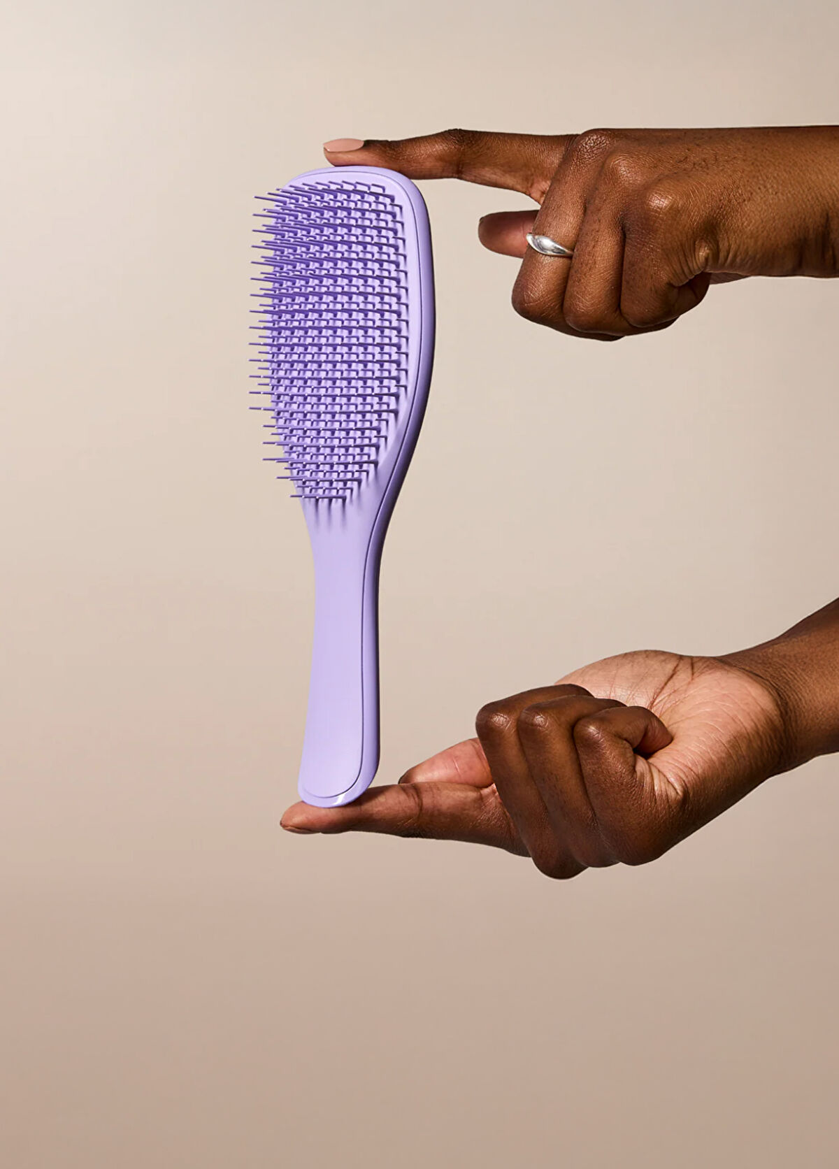 Tangle Teezer Naturally Curly Wet Detangler Mor Saç Fırçası - 3