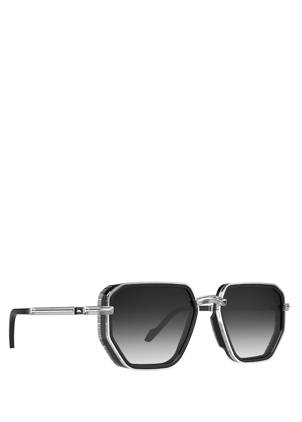 Original Vintage Sunglasses Roadster 02 Gümüş Havana Asetat Metal Unisex Güneş Gözlüğü - 1