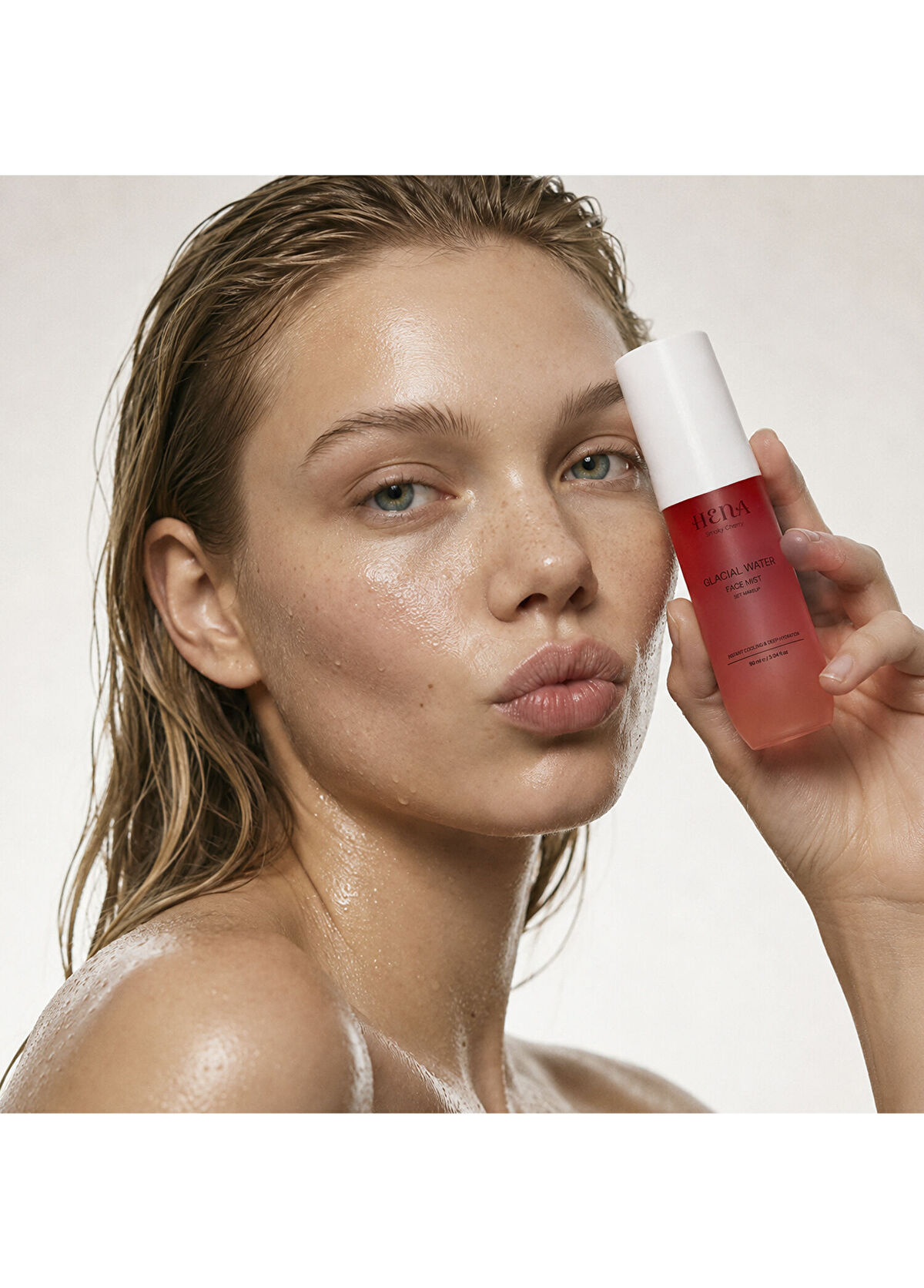 Fiolas Hena Smoky Cherry Glacier Water Facial Misti 90 ml - 3