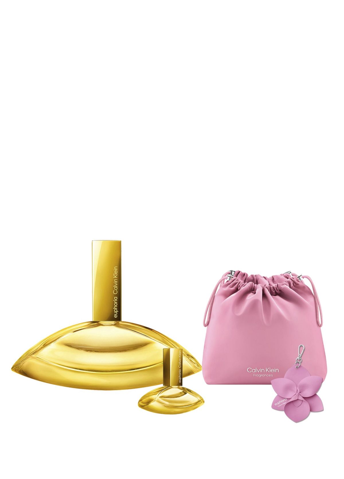 Calvin Klein Euphoria Elixir Solar 100+ 4 ml + Bag + Keychain Women's Perfume Set - 1