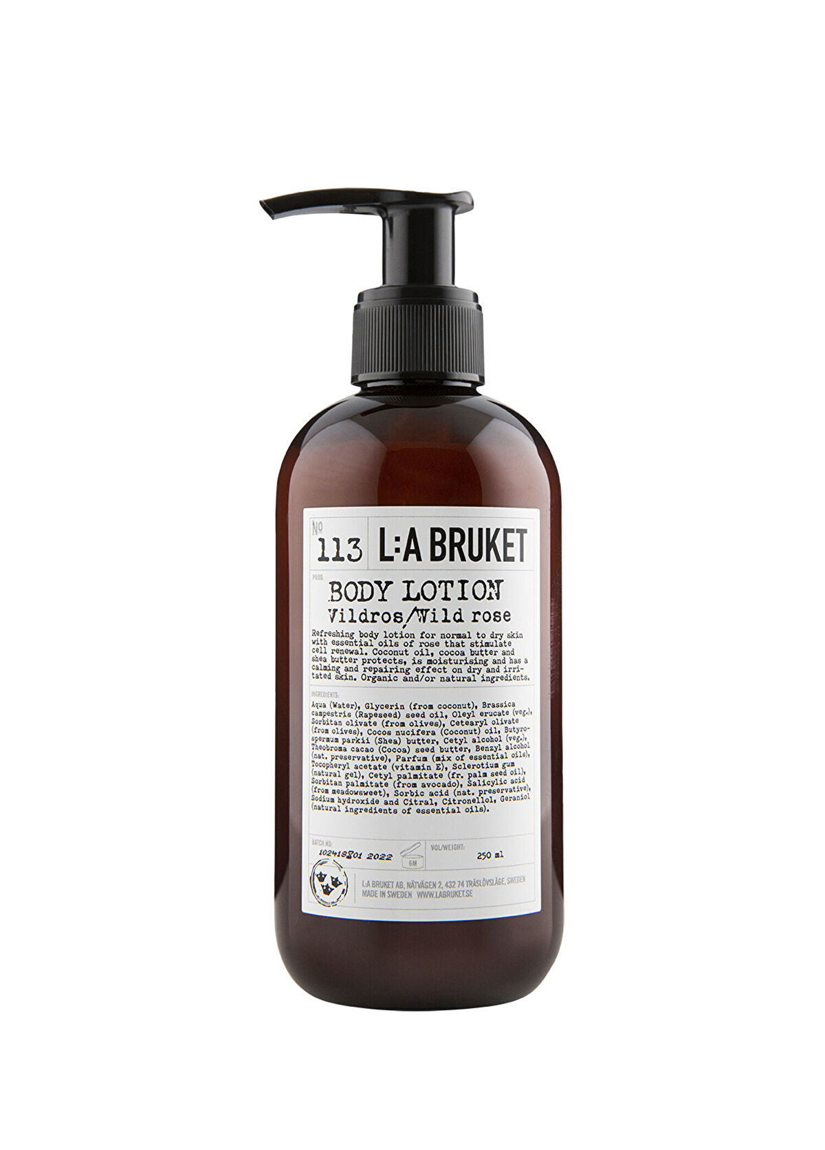 L:A Bruket Wild Rose 240 ml Vücut Losyonu - 1