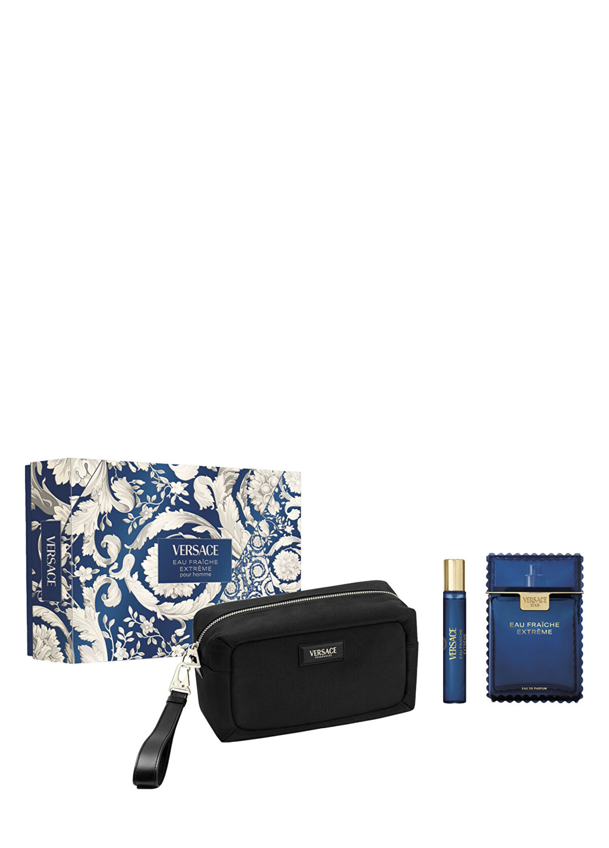 Versace Eau Fraiche Extreme EDP 100 ml Erkek Parfüm Seti - 1
