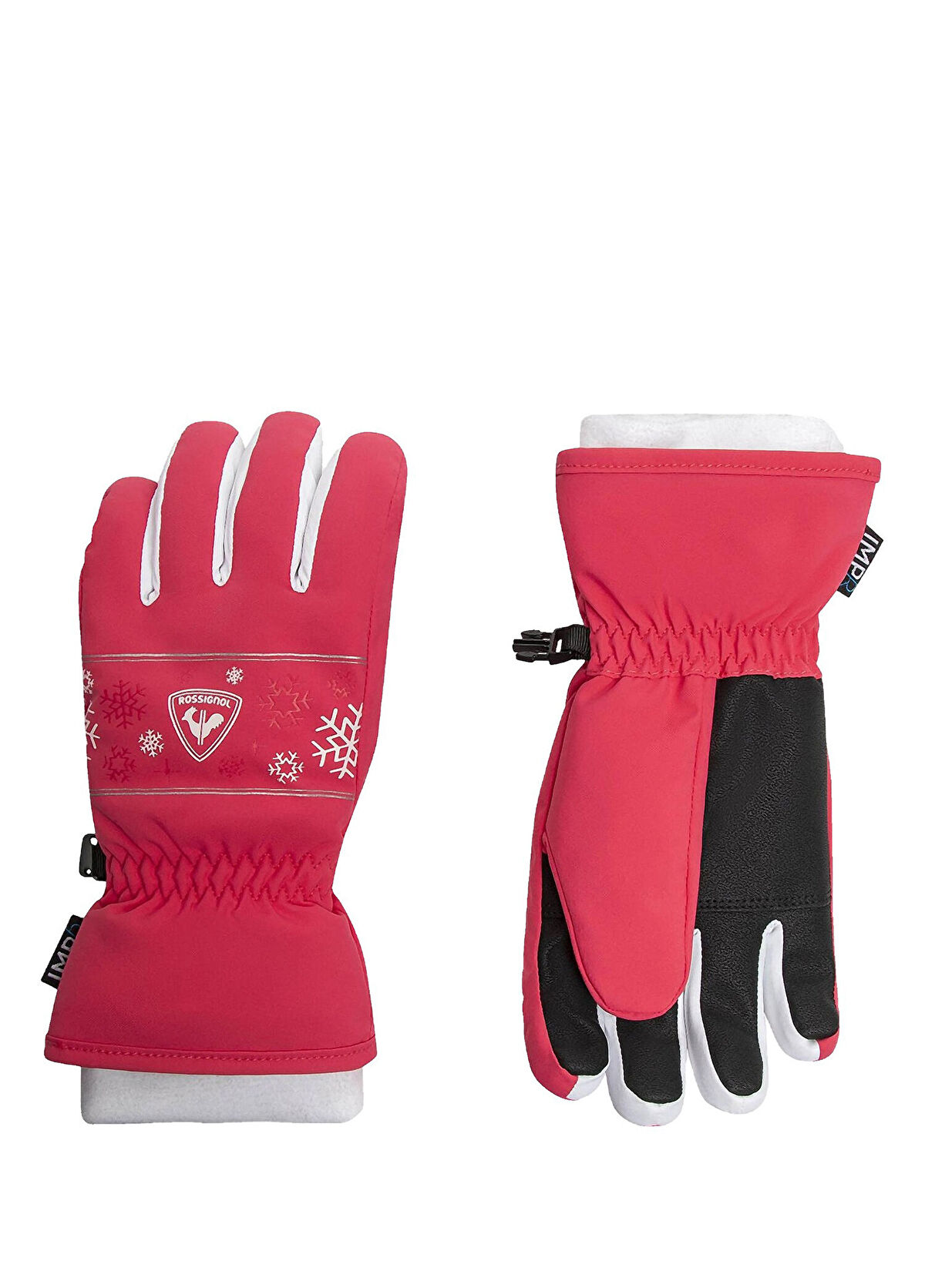 Rossignol Jr Jane Impr G Red Girls' Ski Gloves - 1