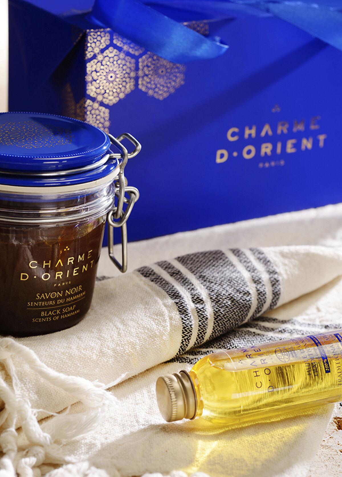 Charme d'Orient Hammam Ritual Arındırıcı Okaliptüslü Siyah Sabun 200 ml - 3