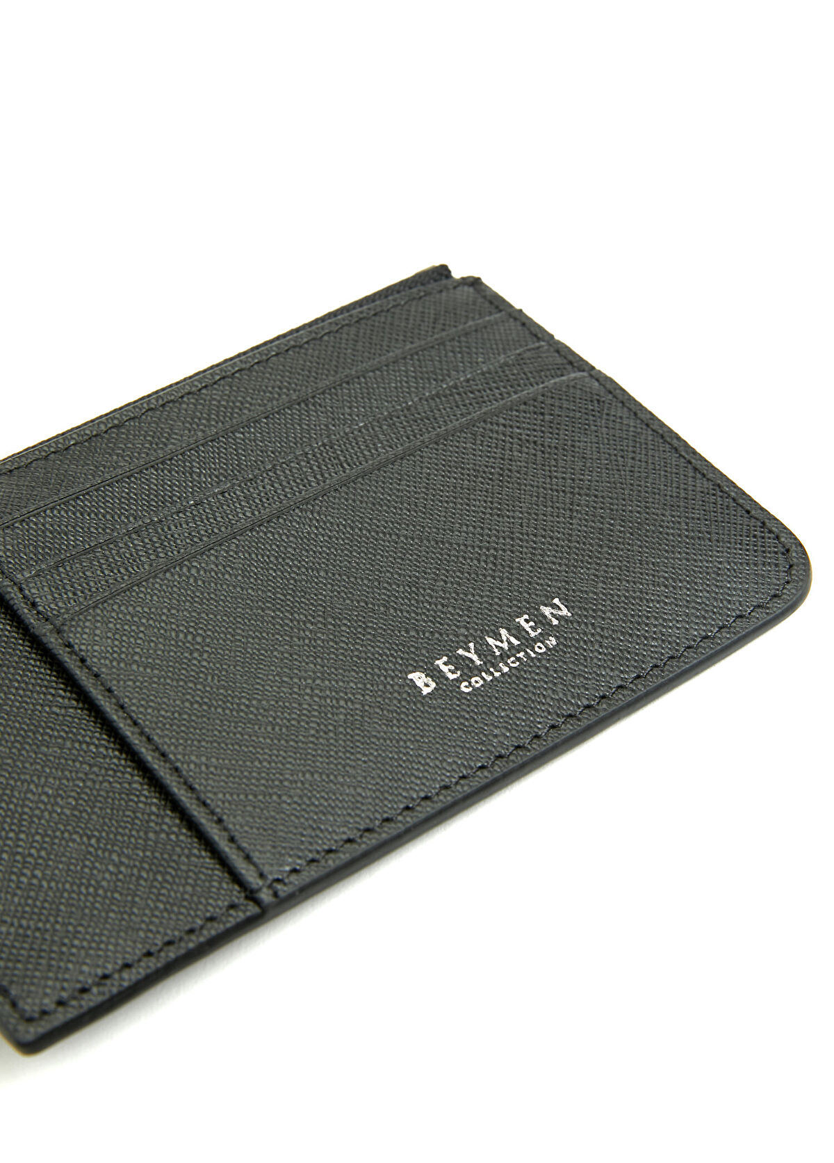 Beymen Collection Siyah Erkek Deri Kartlık - 3