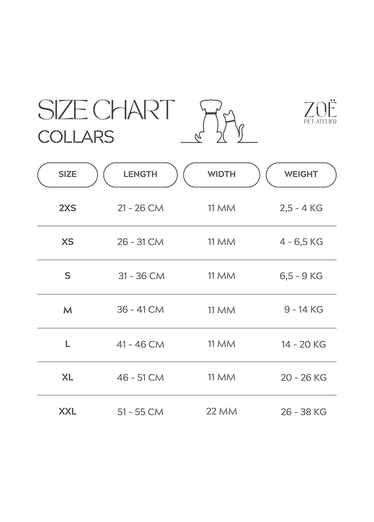 Zoe Pet Atelier Red Leather Rattle and Heart Detailed Cat Collar - 3