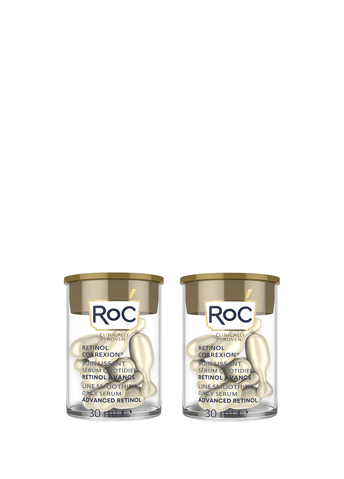 Roc Retinol Correxion Anti-Wrinkle 2-Pack Night Care Capsule Serum 10 Pieces  - 1