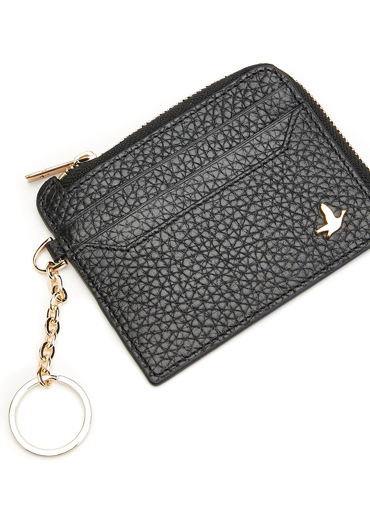 Beymen Club Black Women's Leather Card Holder - 3
